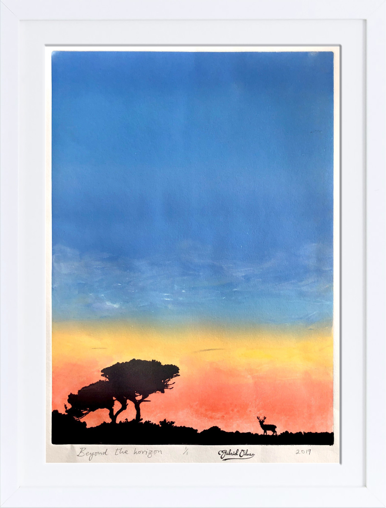 SOLD! Beyond the horizon - A2