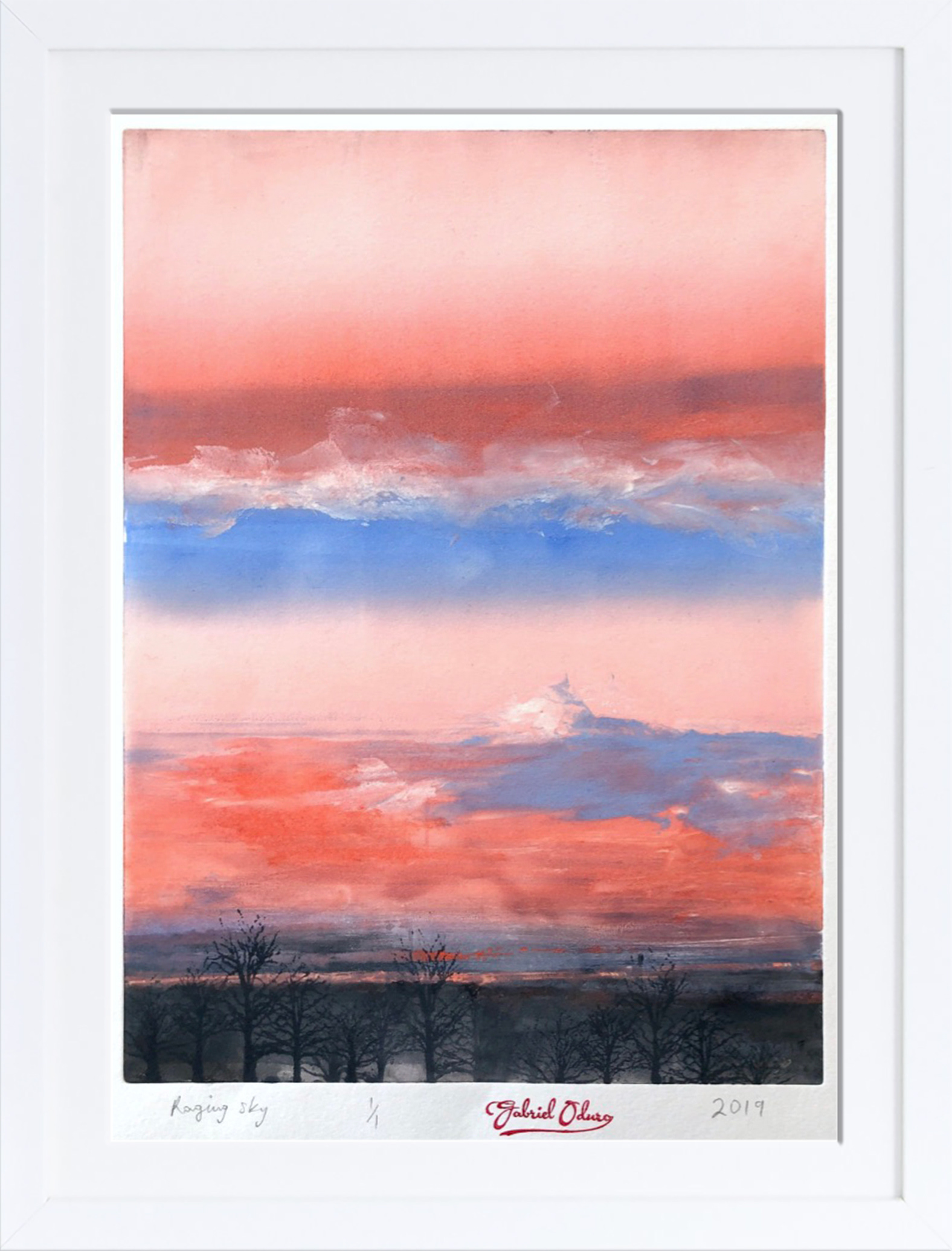 SOLD! Raging sky 2- A3
