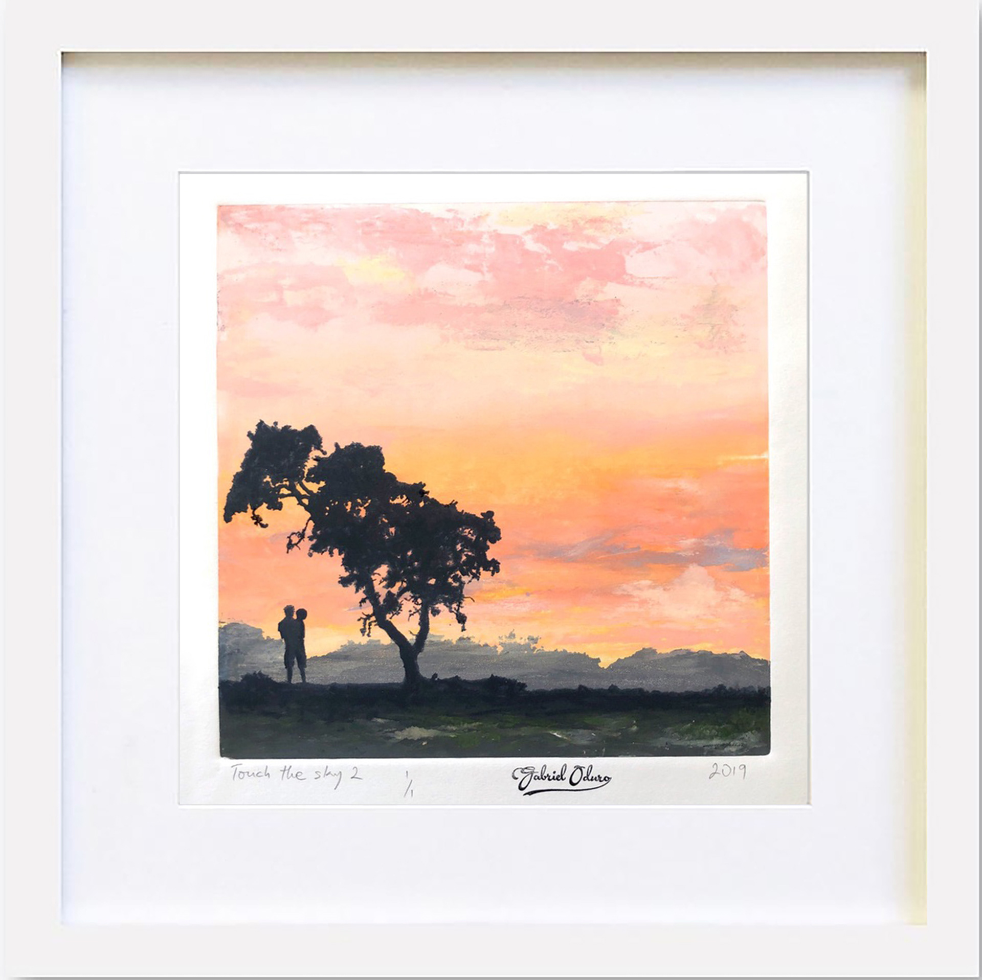 Touch the sky 2 - 30x30cm