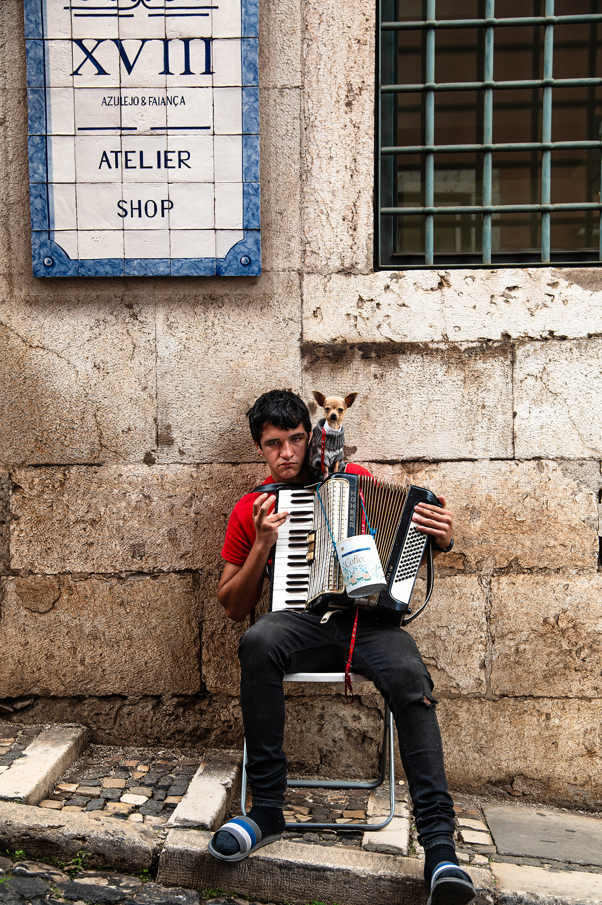 Suonatore di strada