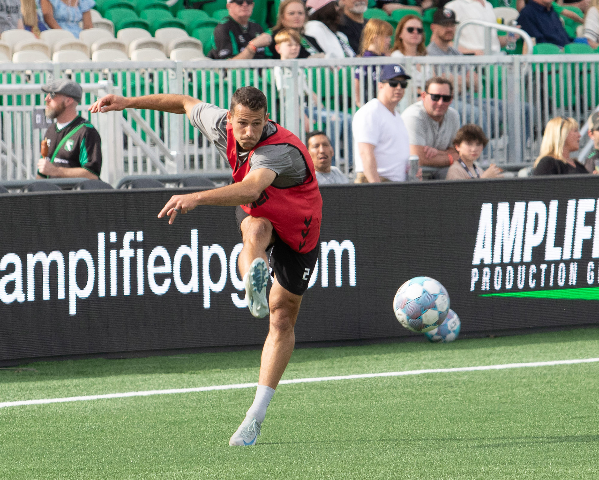 action during practice