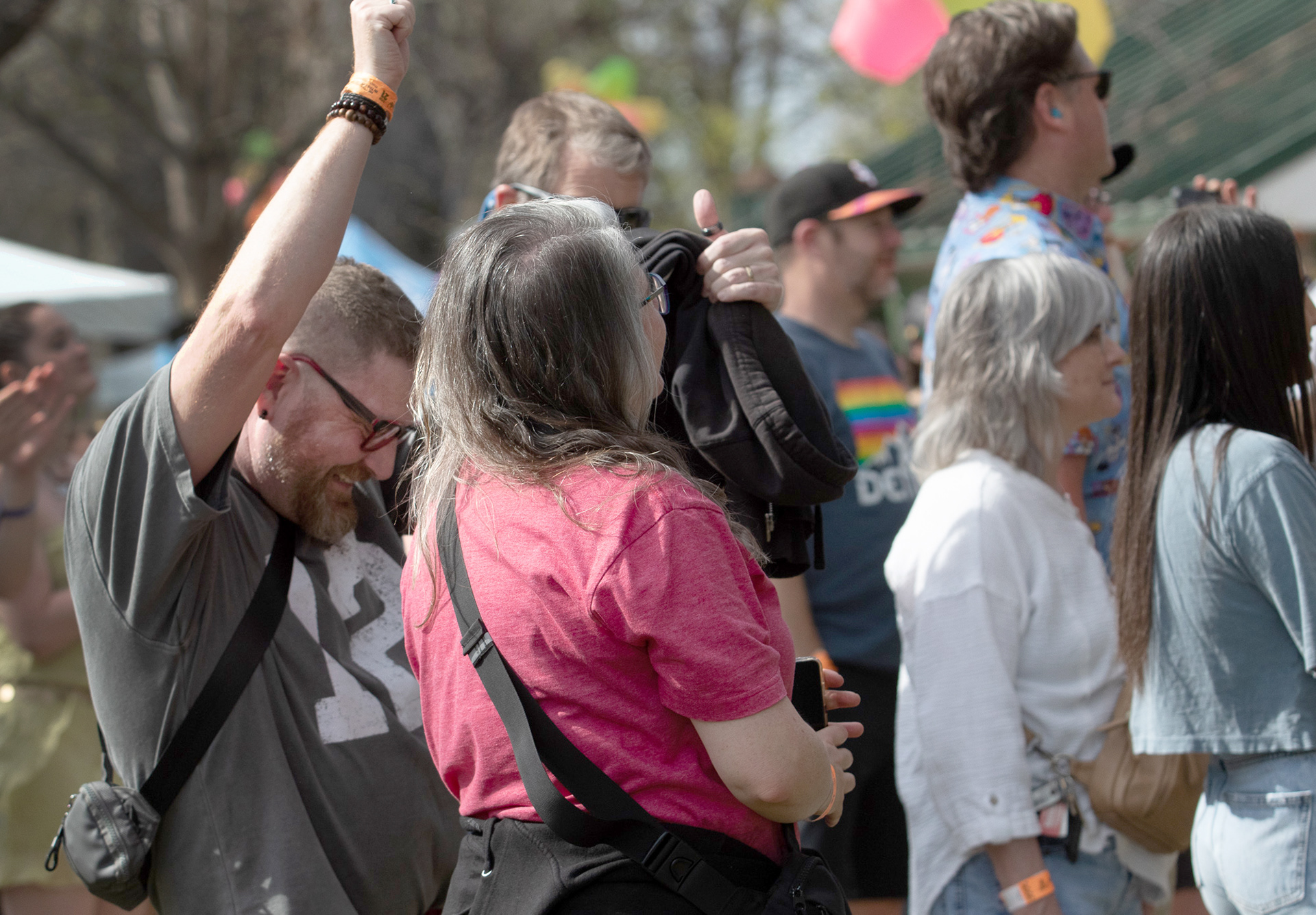 Fans watching Will Swinton @ The Hideout