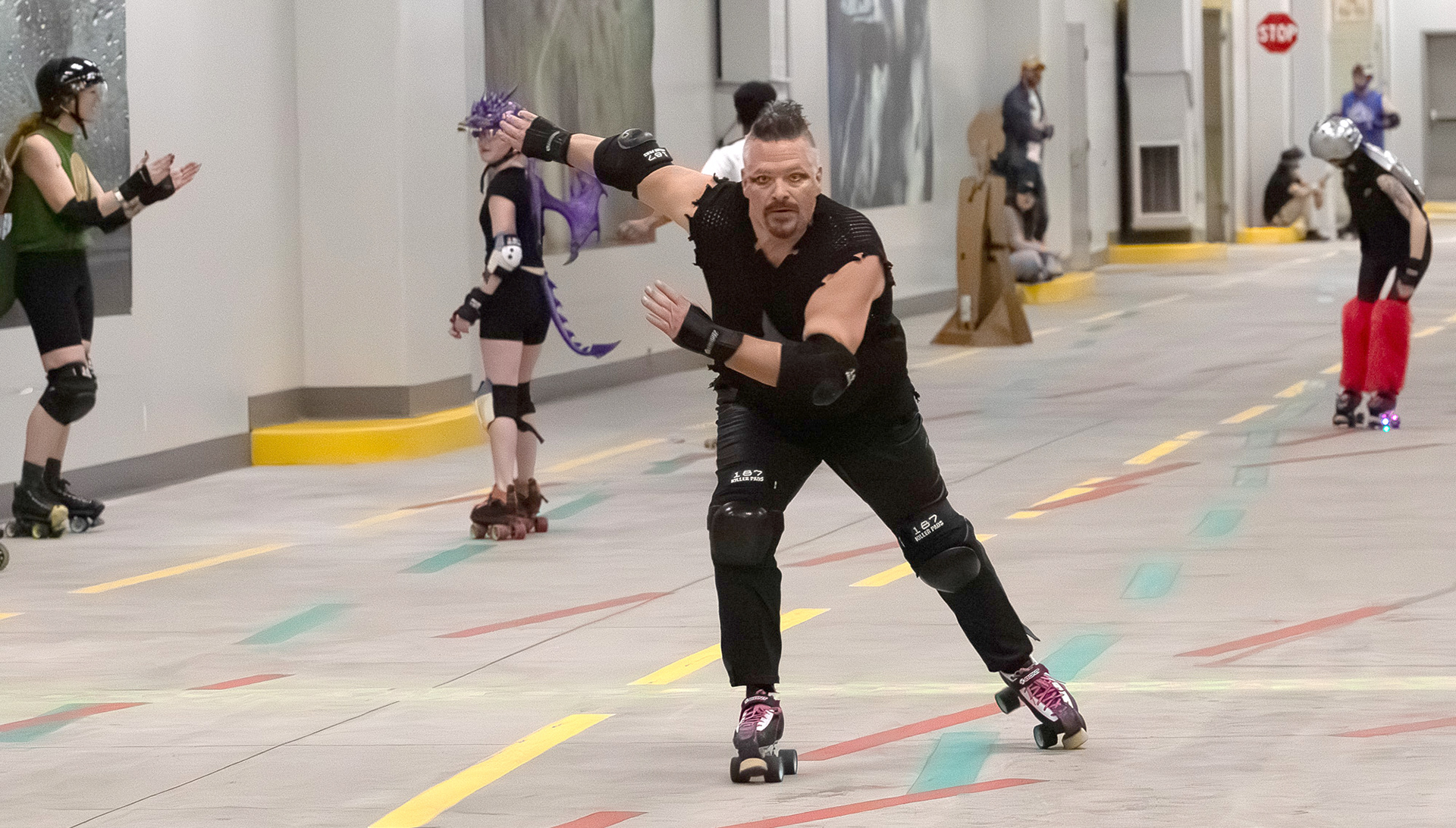 Roller Derby Disco on Sunday