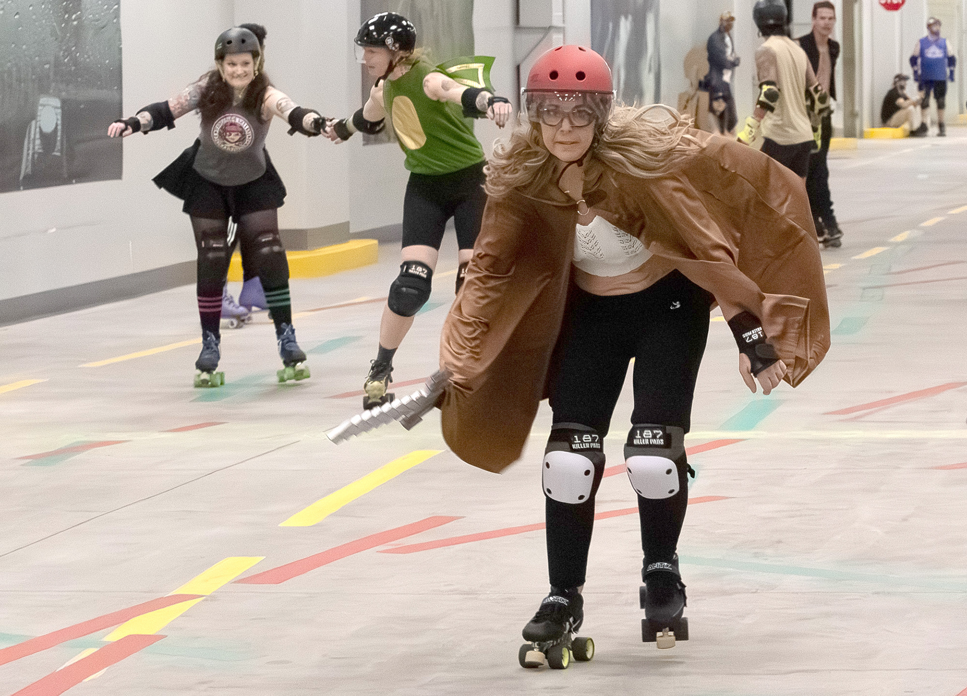 Roller Derby Disco on Sunday