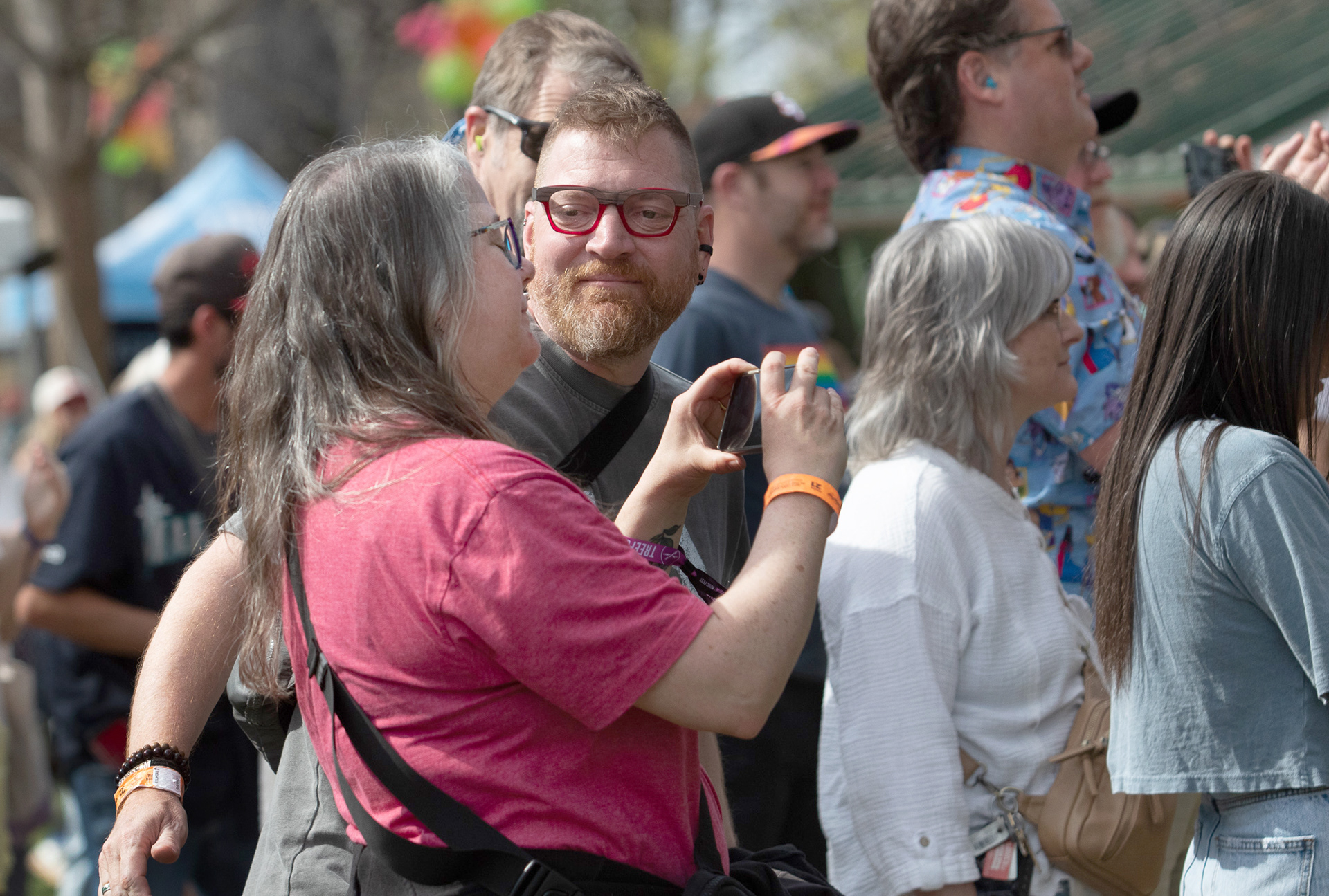 Fans watching Will Swinton @ The Hideout