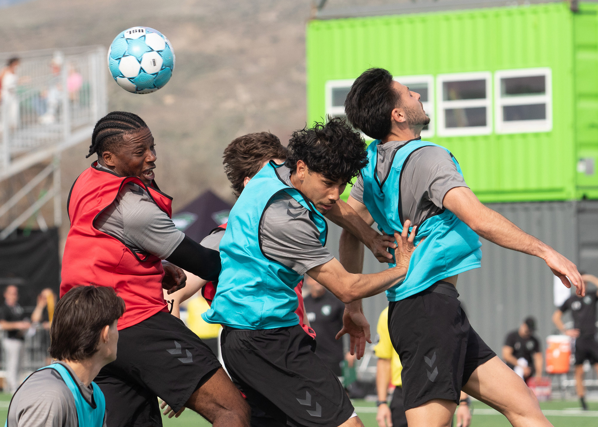 action during practice