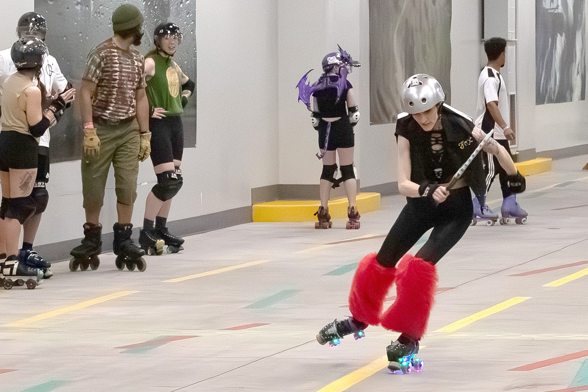 Roller Derby Disco on Sunday