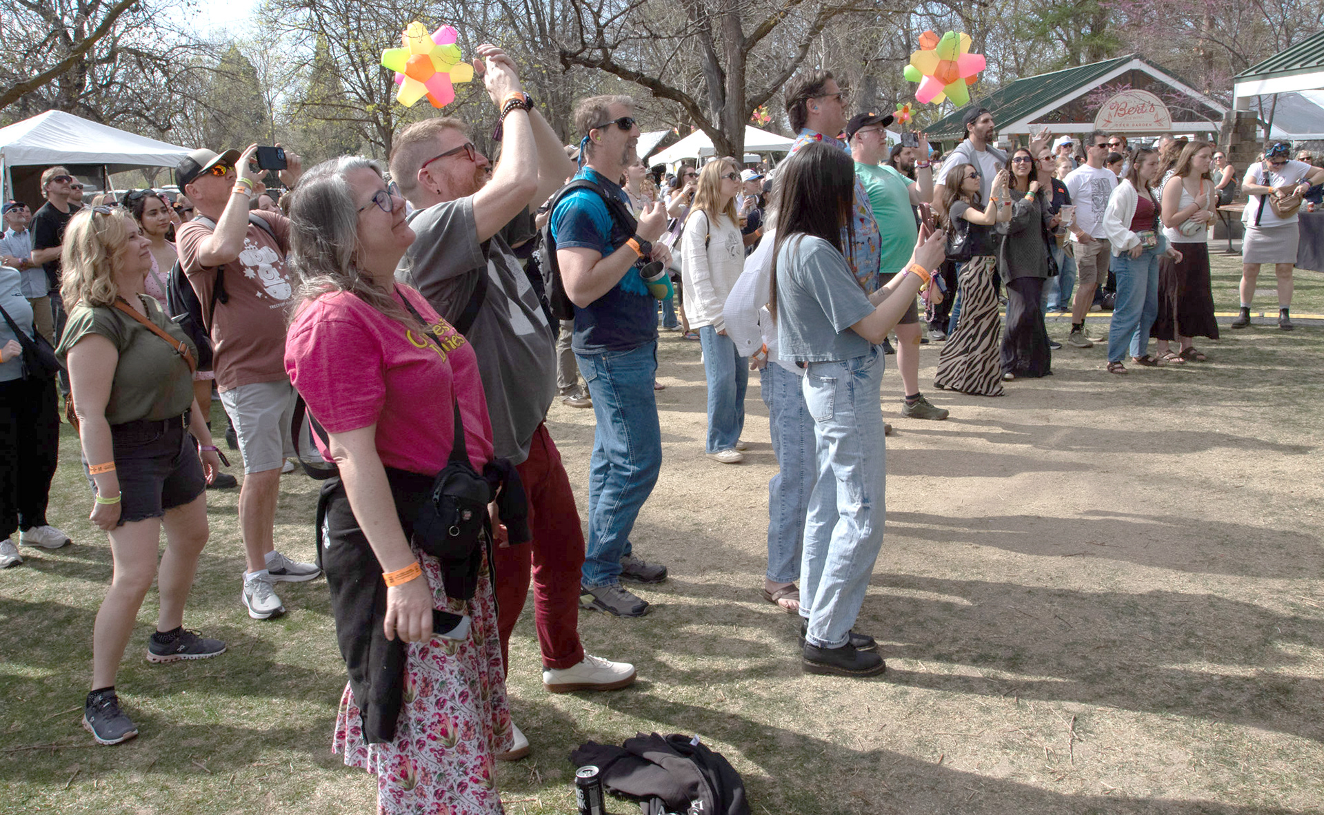 Fans watching Will Swinton @ The Hideout