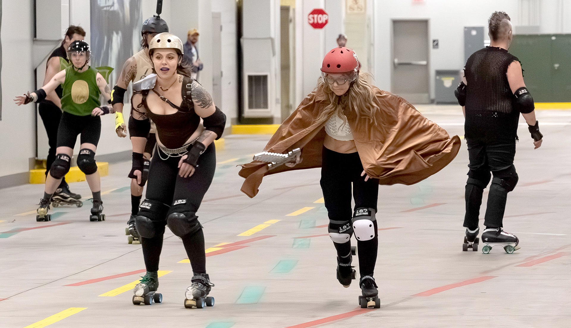Roller Derby Disco on Sunday