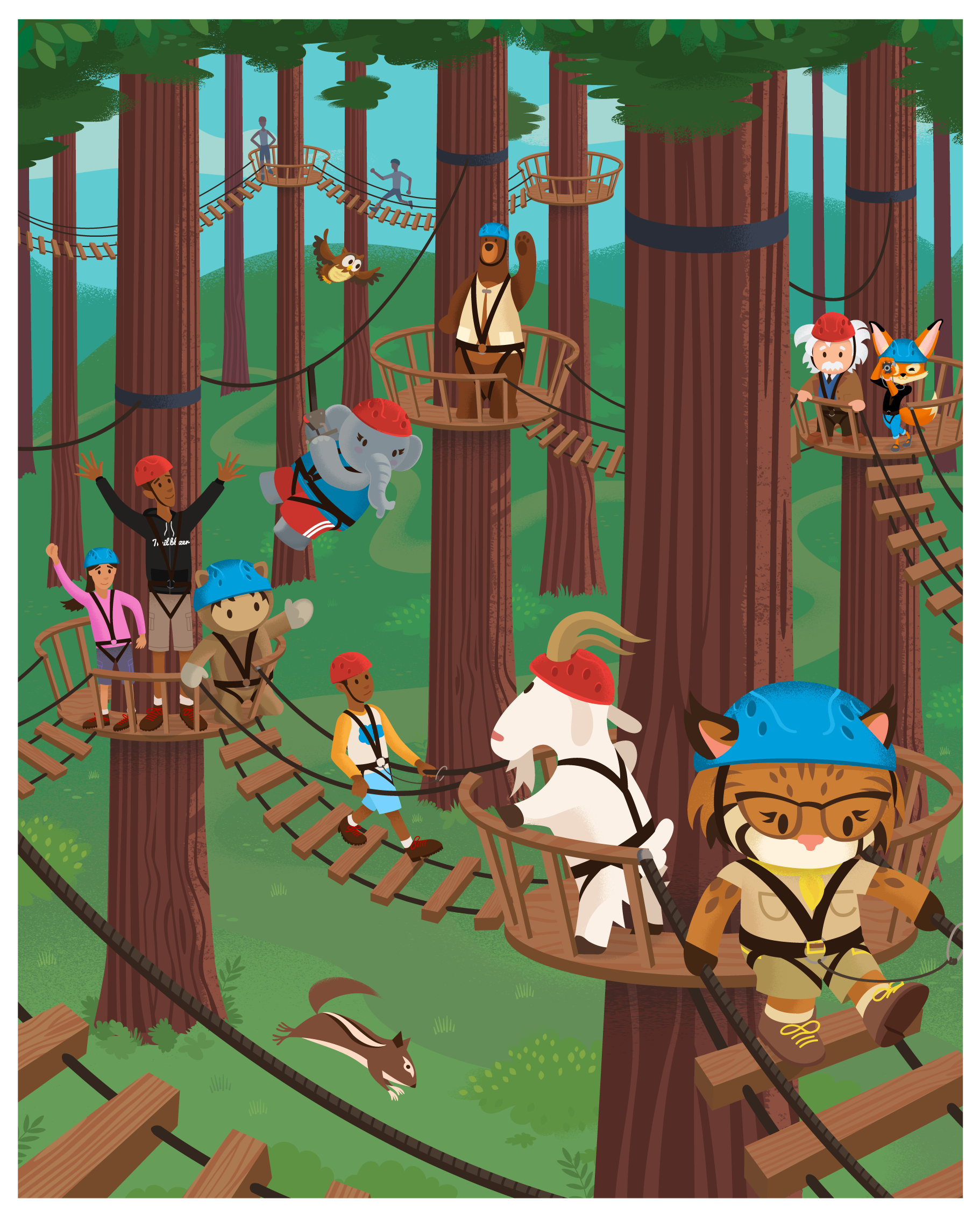 Trailblazer Ranch Concept Poster