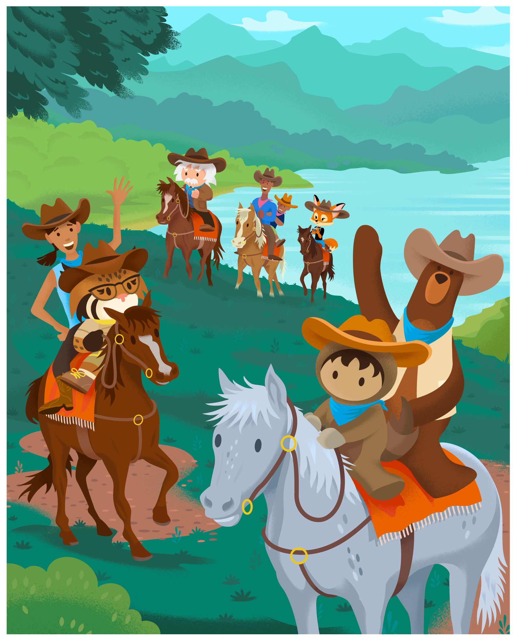 Trailblazer Ranch Concept Poster