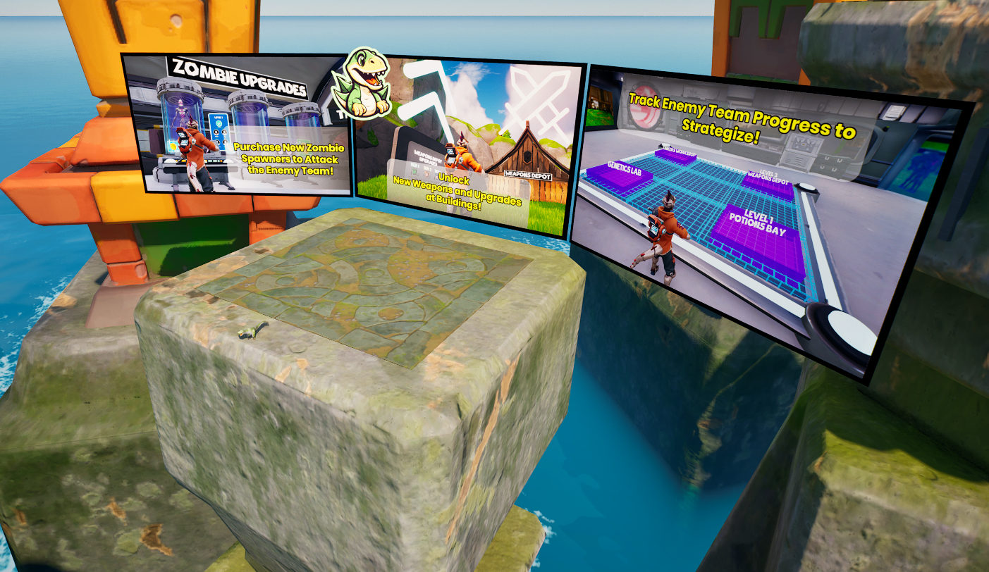 GCG: "Survivor Wars" MVG Client Fortnite Game Level Design 20% Custom Modelled