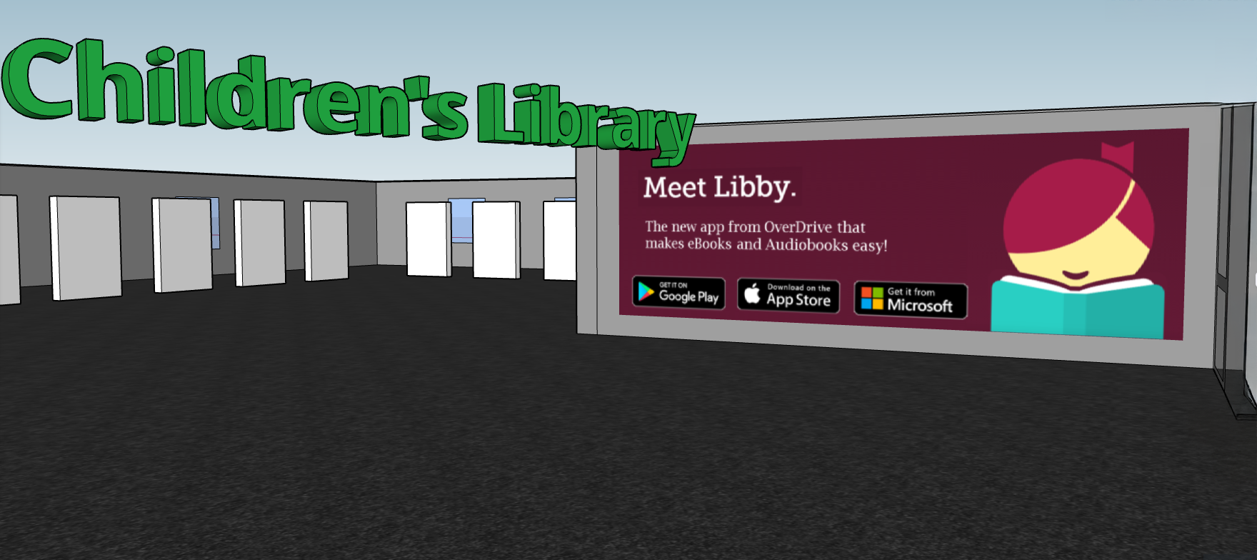 Children's Area Entrance