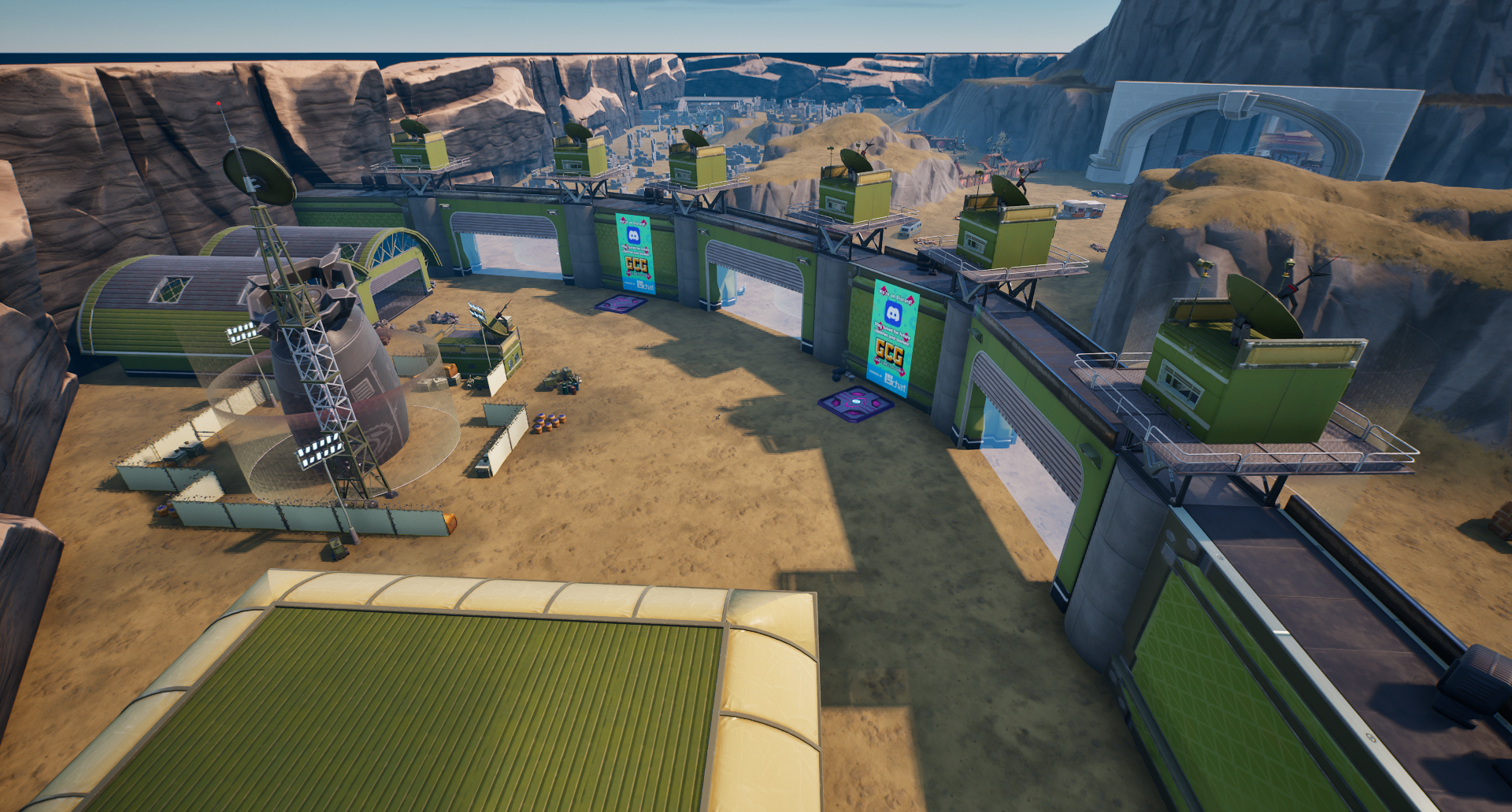 GCG: "Wasteland Gauntlet" MVG Client Fortnite Game Level Design 0% Custom Modelled