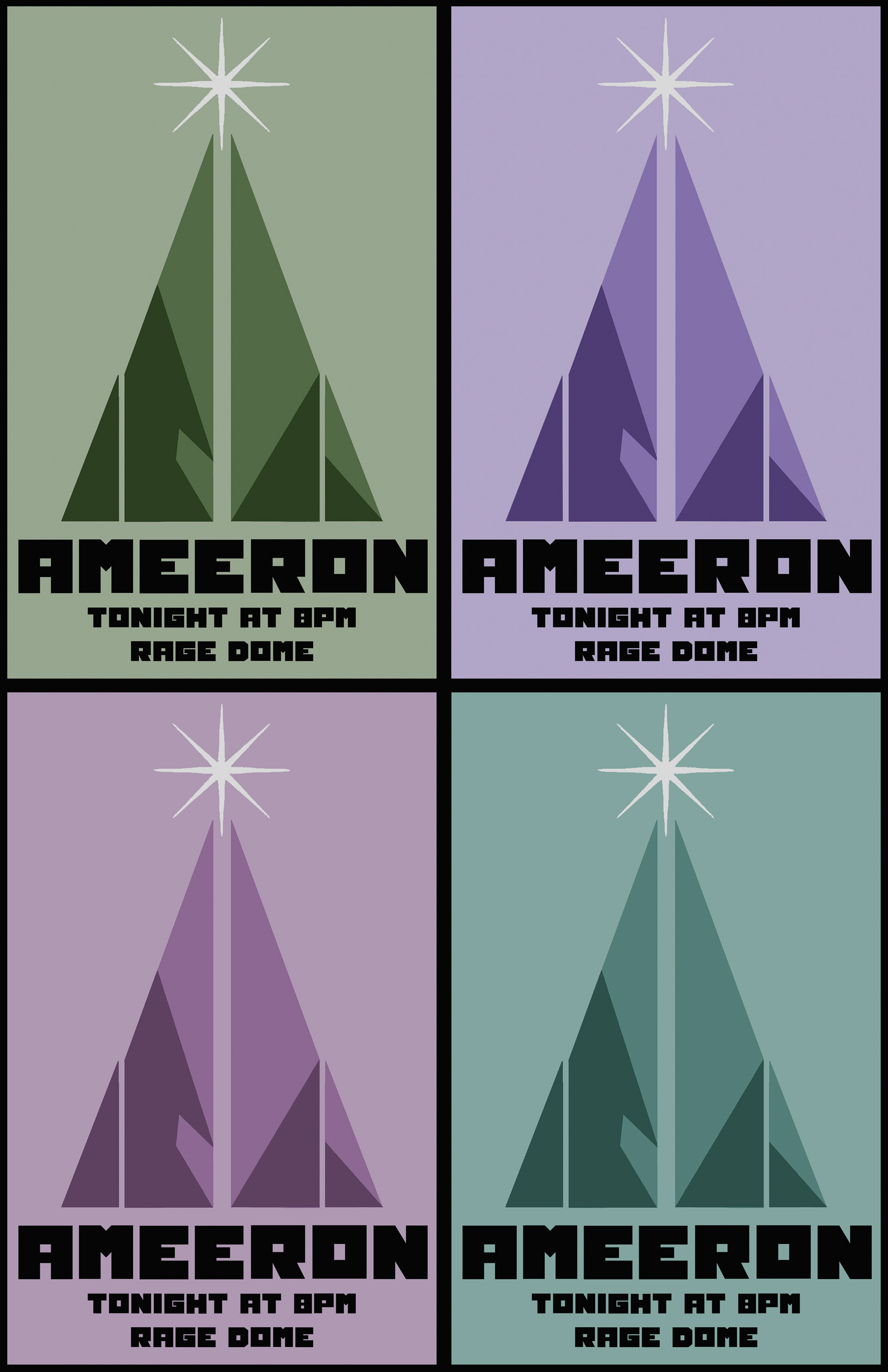 Ameeron Concept Musician Promotional Poster
