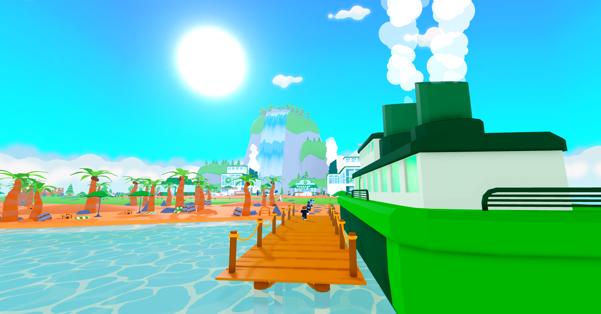 "Treat Island Tycoon" MVG Client Roblox Game Level Design 40% Custom Modelled