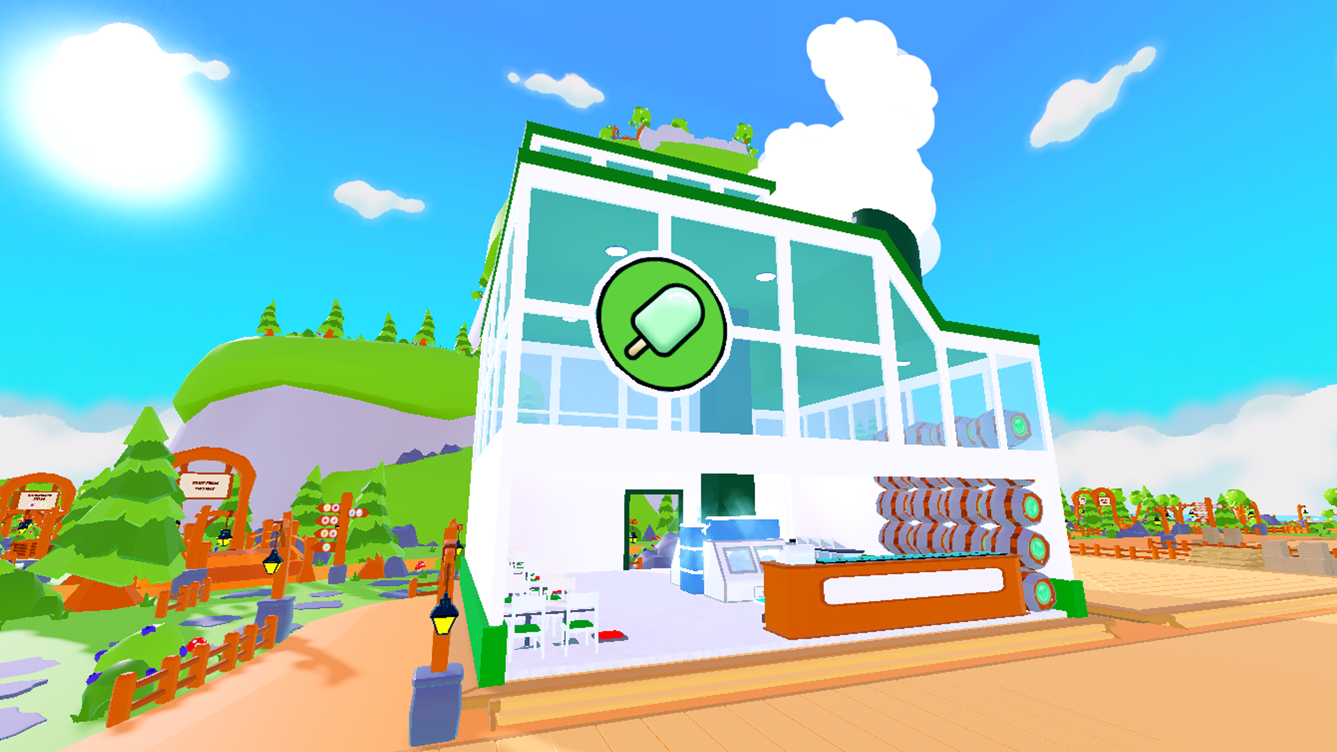 "Treat Island Tycoon" MVG Client Roblox Game Level Design 40% Custom Modelled