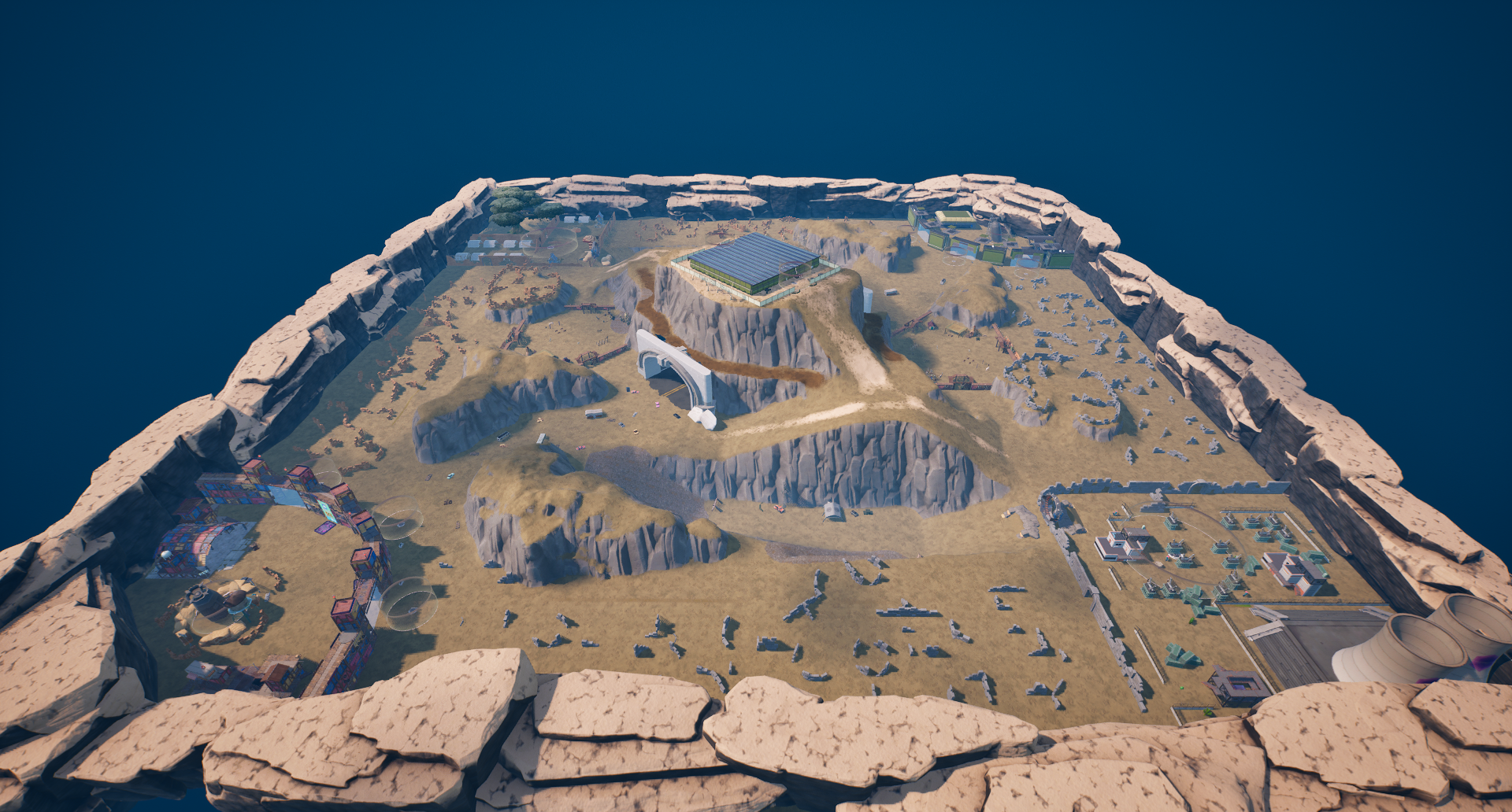 GCG: "Wasteland Gauntlet" MVG Client Fortnite Game Level Design 0% Custom Modelled
