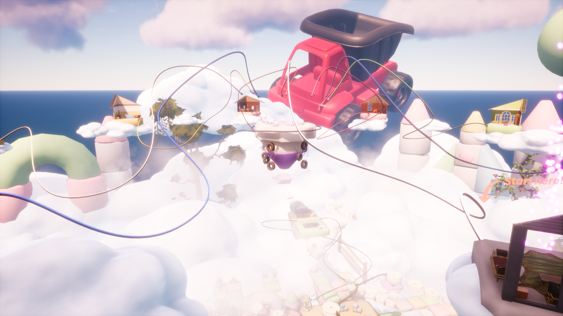 Grind Rails at Each Spawn Location