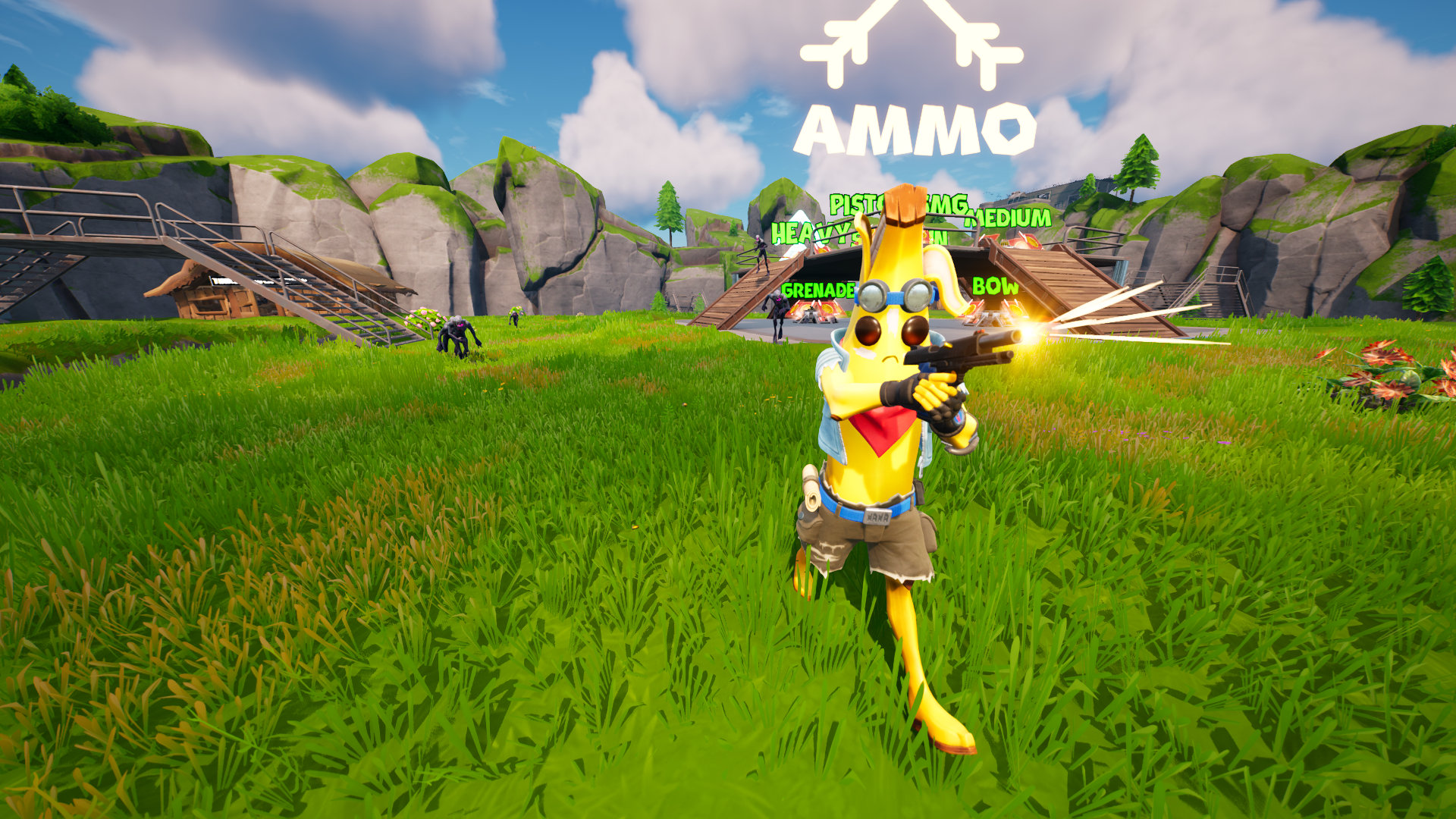GCG: "Survivor Wars" MVG Client Fortnite Game Level Design 20% Custom Modelled