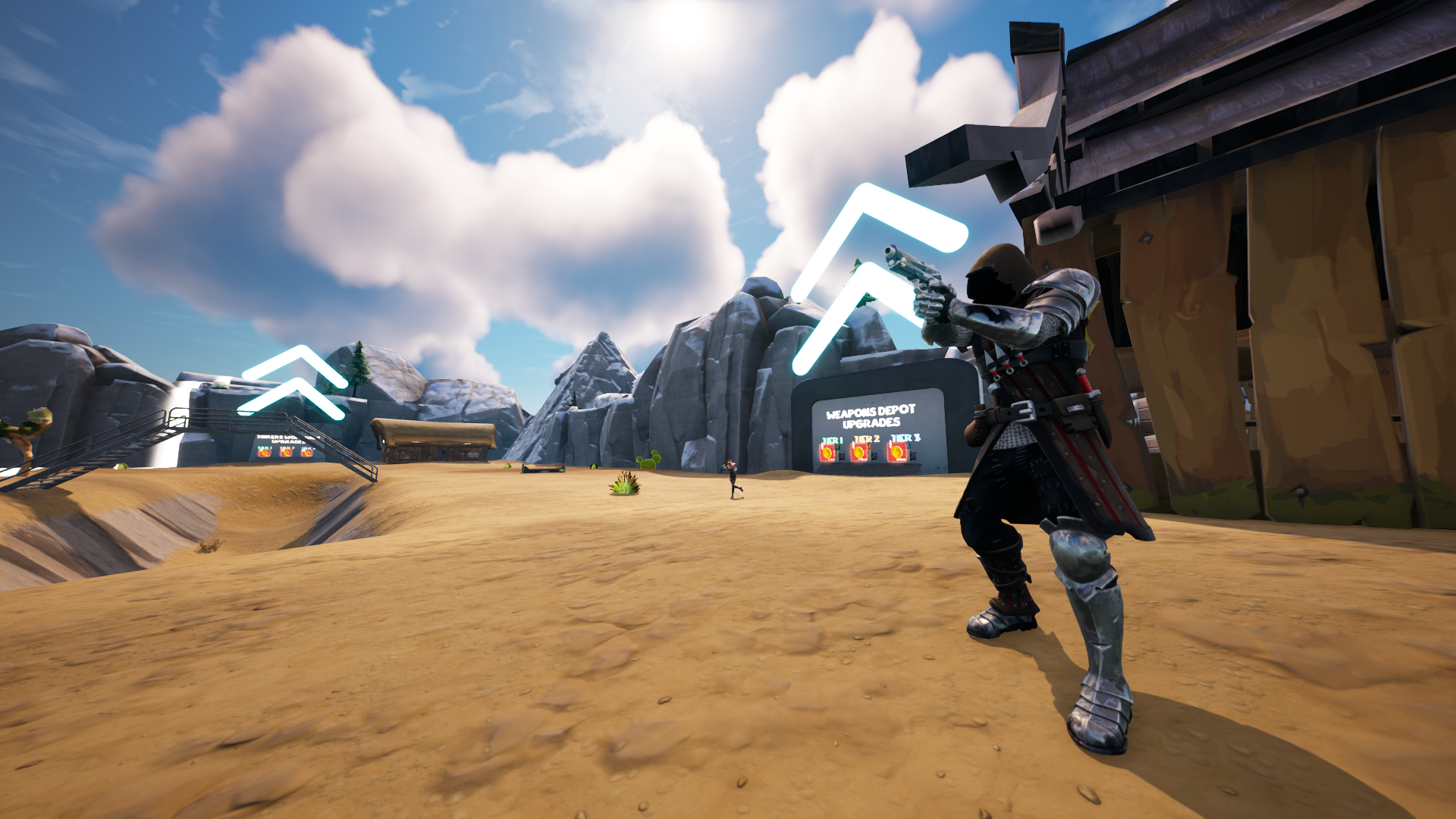 GCG: "Survivor Wars" MVG Client Fortnite Game Level Design 20% Custom Modelled