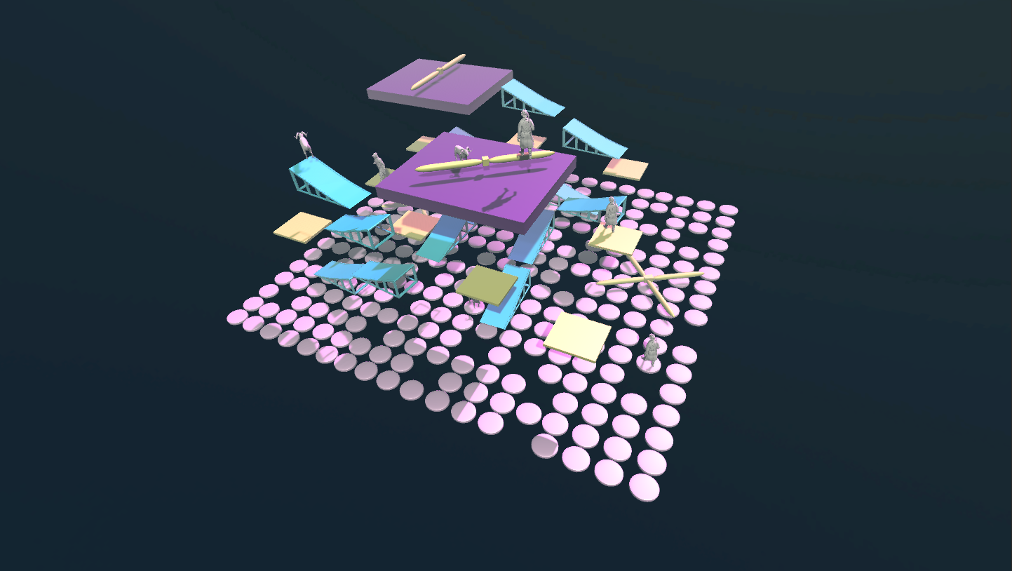 Early Floating Island Block-Out Concept