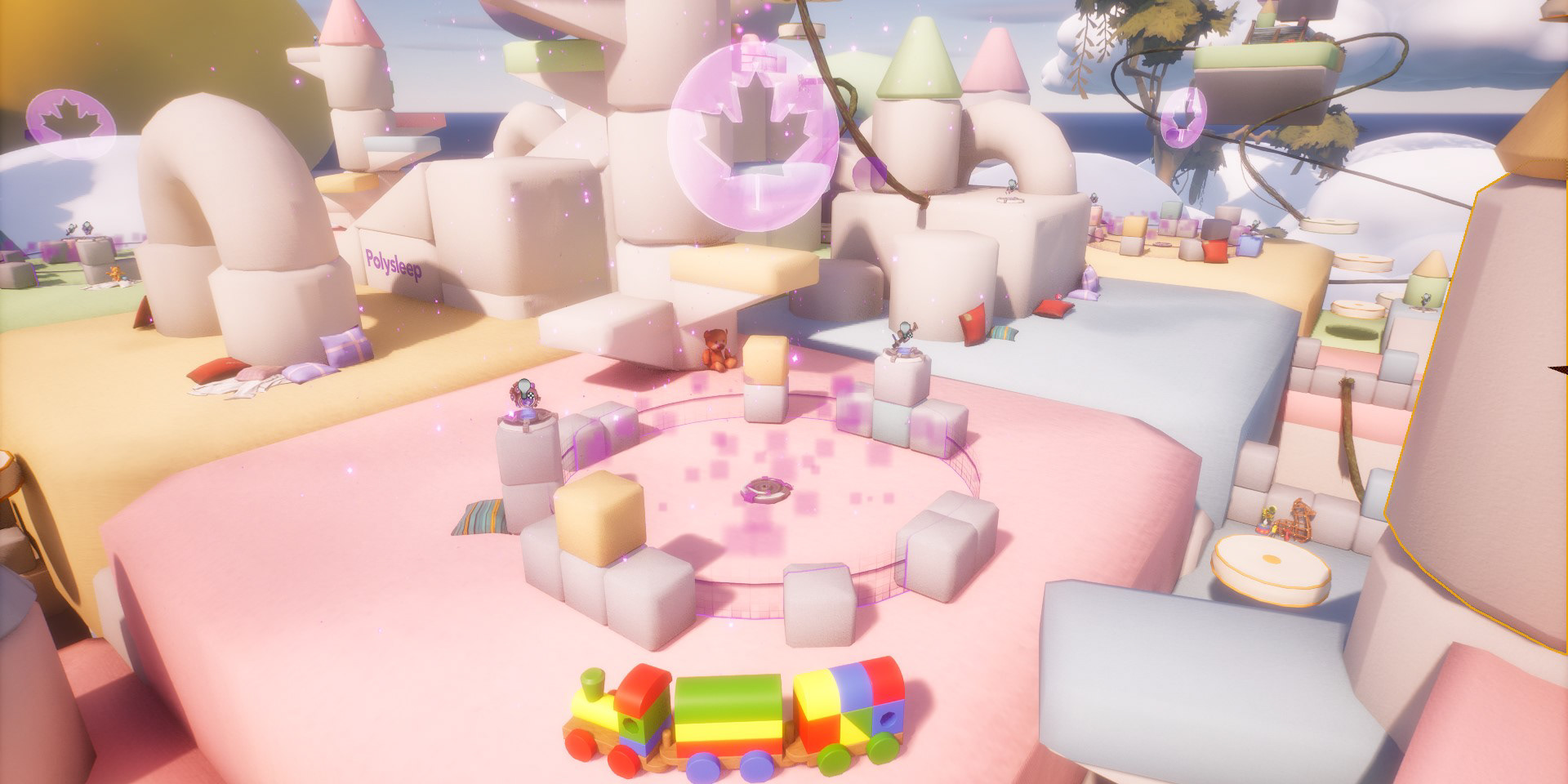 Polysleep: Fortnite Map Level Design 80% Custom Modelled