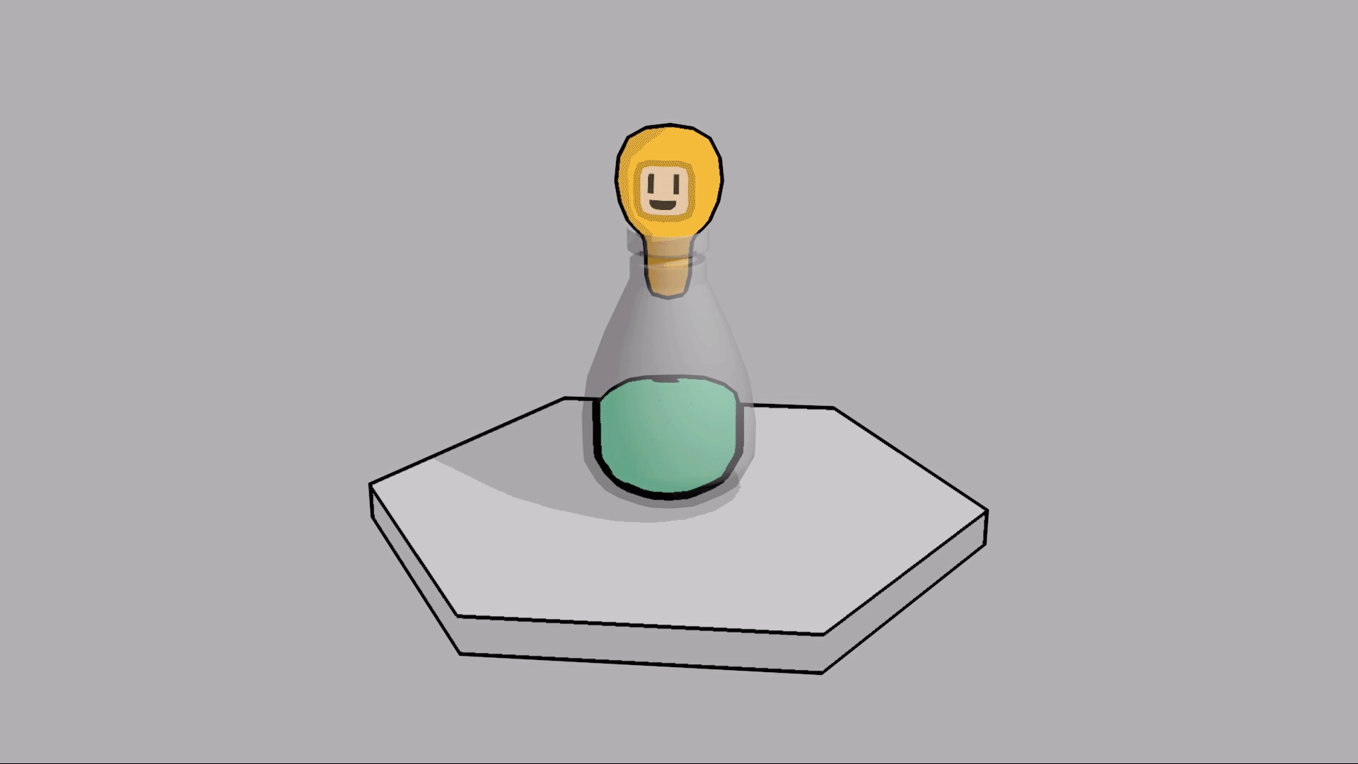 Potion Bottle (Colored Variants)
