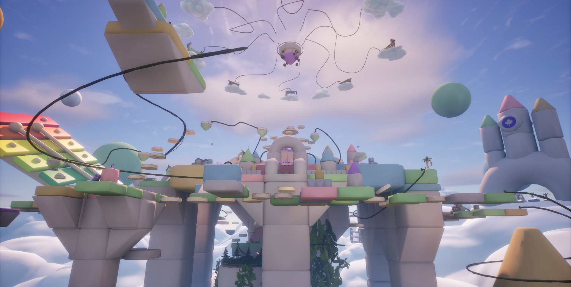 New Spawn Zone in the Sky