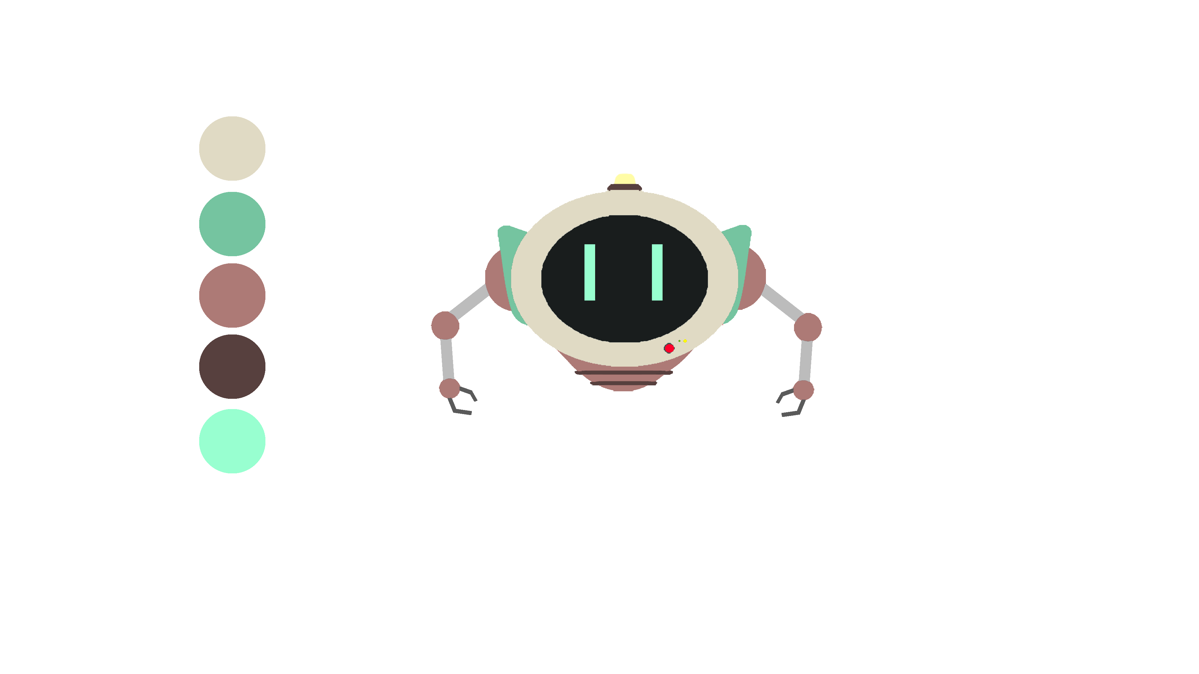 Companion Character Space Boom Concept