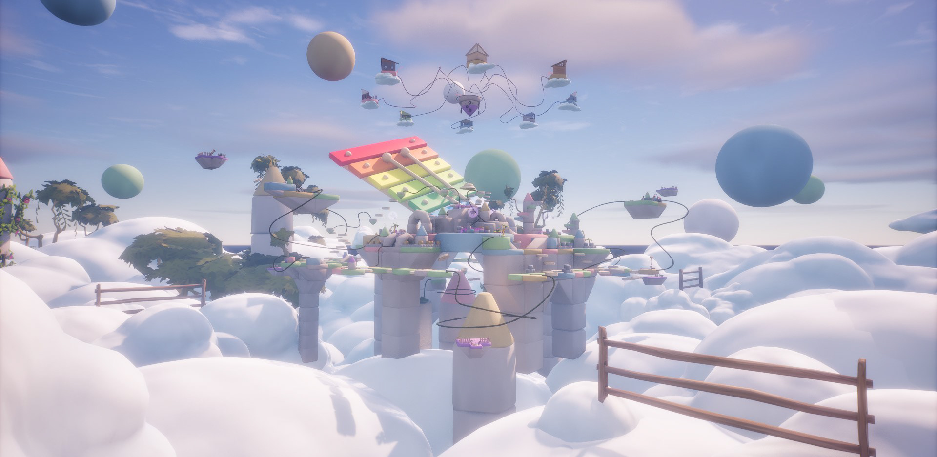 Polysleep: Fortnite Map Level Design 80% Custom Modelled