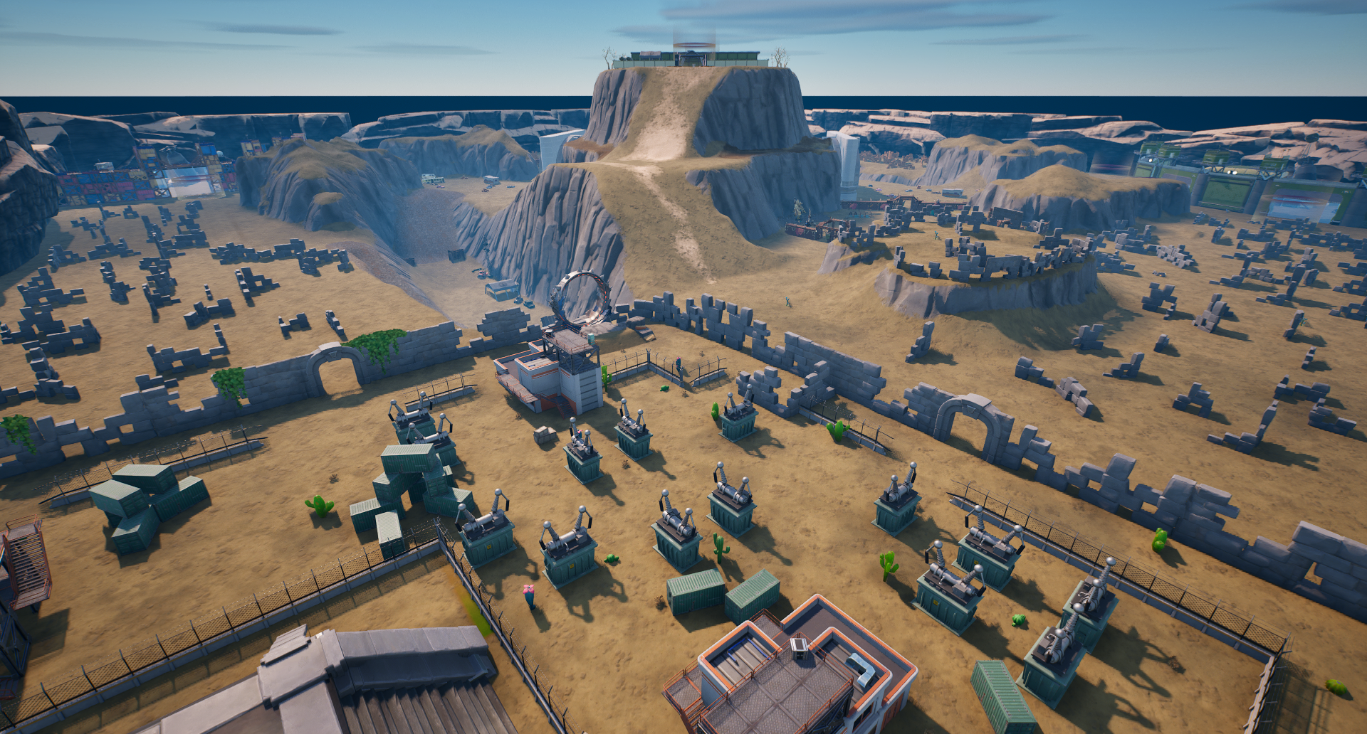 GCG: "Wasteland Gauntlet" MVG Client Fortnite Game Level Design 0% Custom Modelled