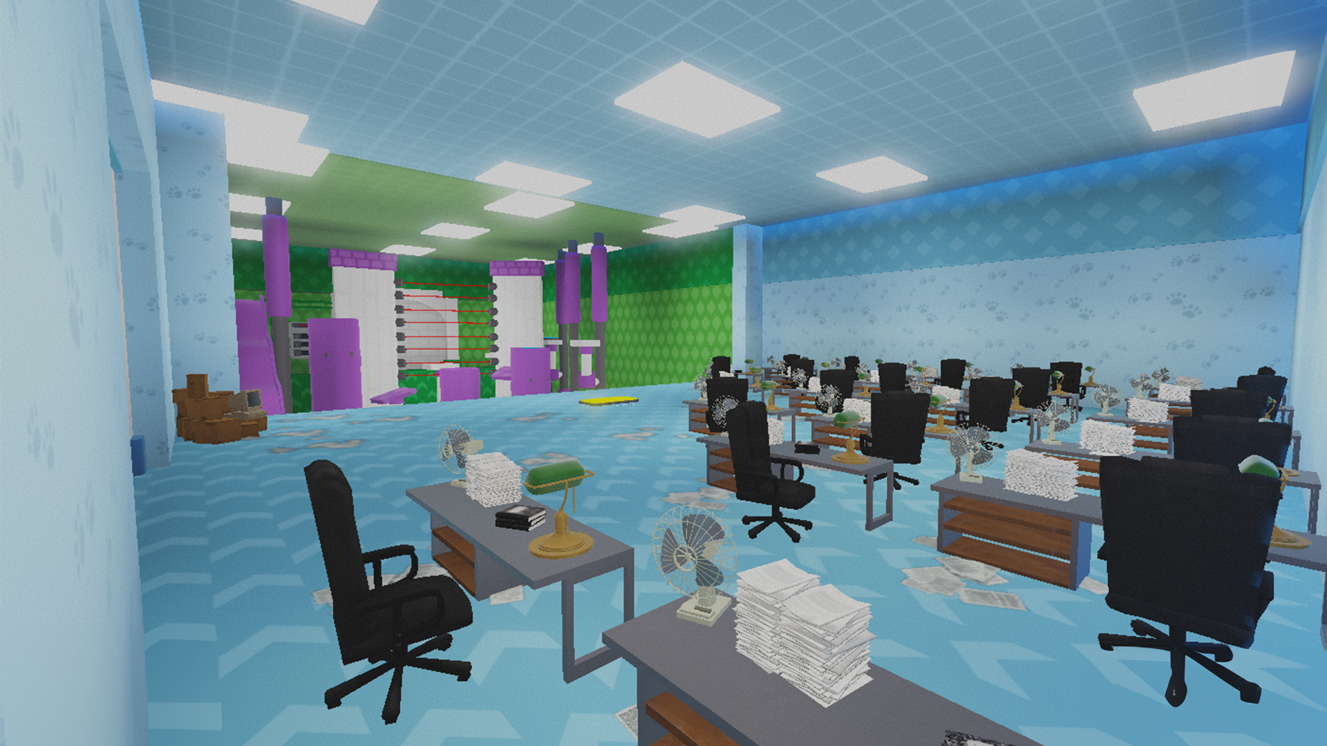 GCG: "Backrooms Obby" MVG Client Roblox Game Level Design 60% Custom Modelled