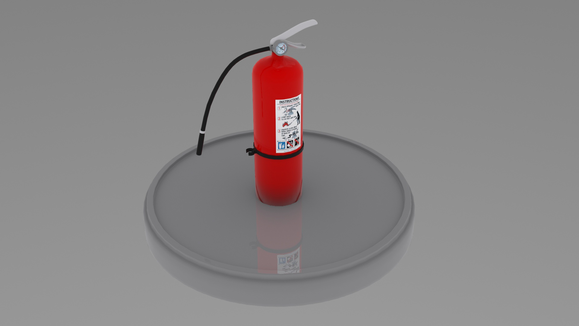 Scene Asset: Fire Exinguisher