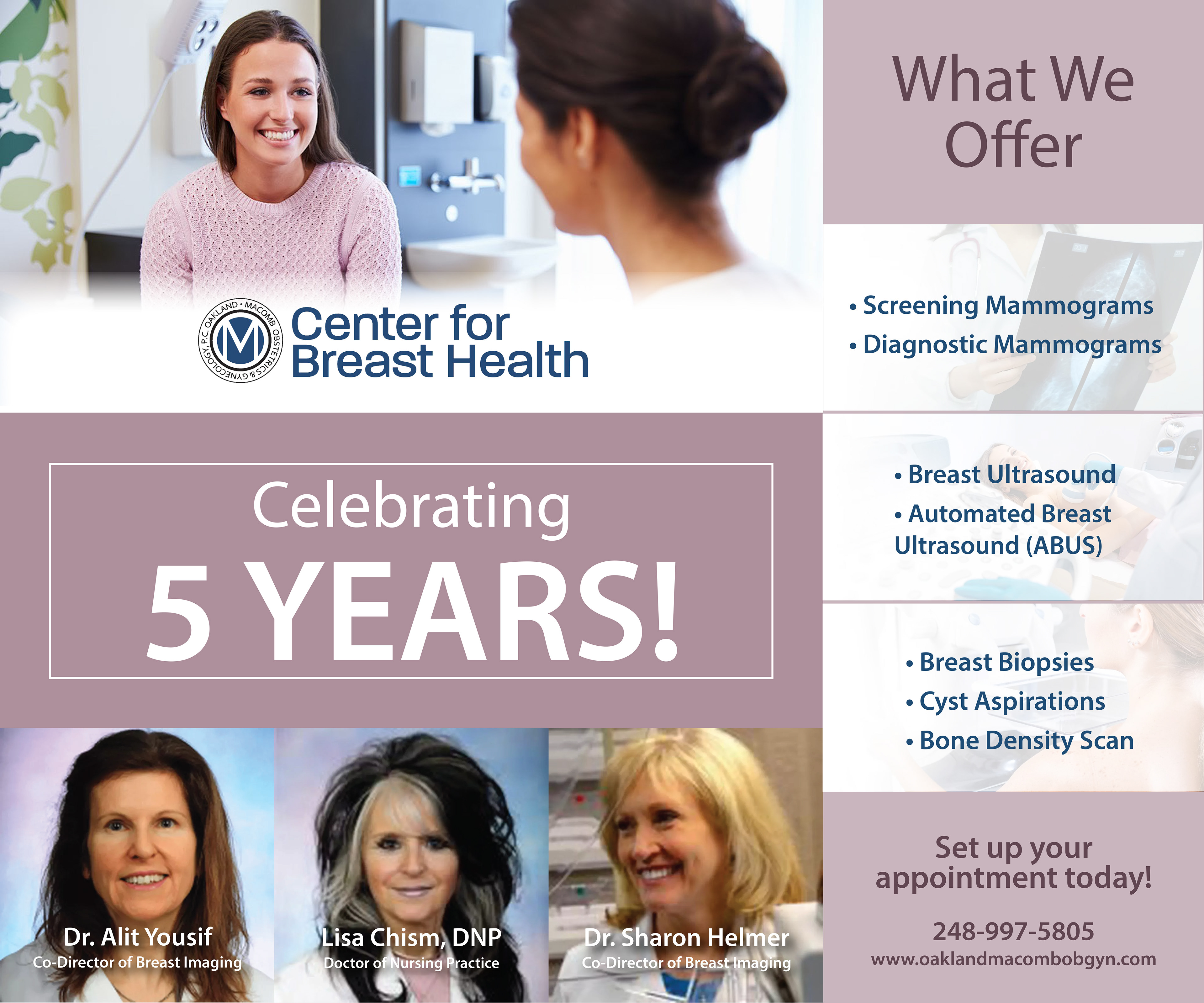 Ad campaign for a Corewell Health's largest private practice.