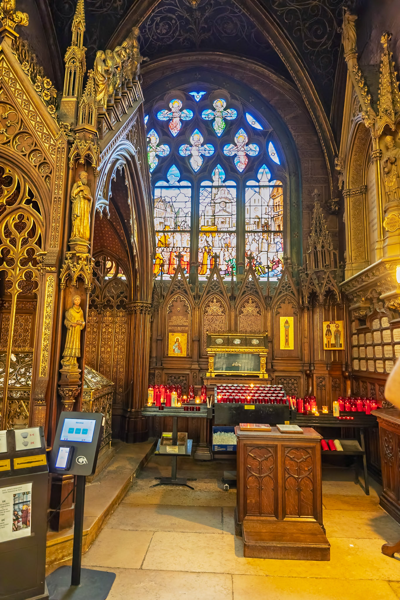 Relics of St. Genevieve at St-Etienne-du-Mont
