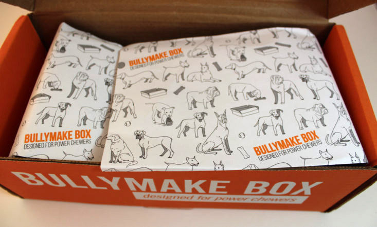 Got a power chewer? Get a @bullymake box! #ad #bullymake