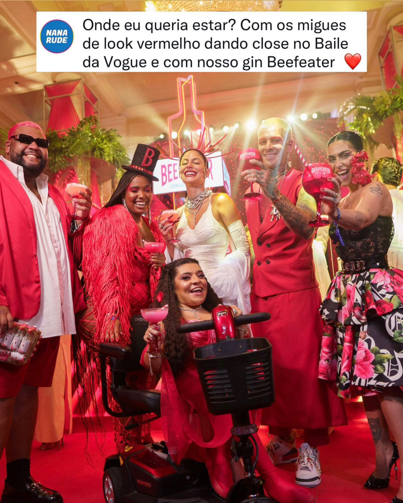 portfólio caroldeverdade - Beefeater Brazil | Baile da Vogue