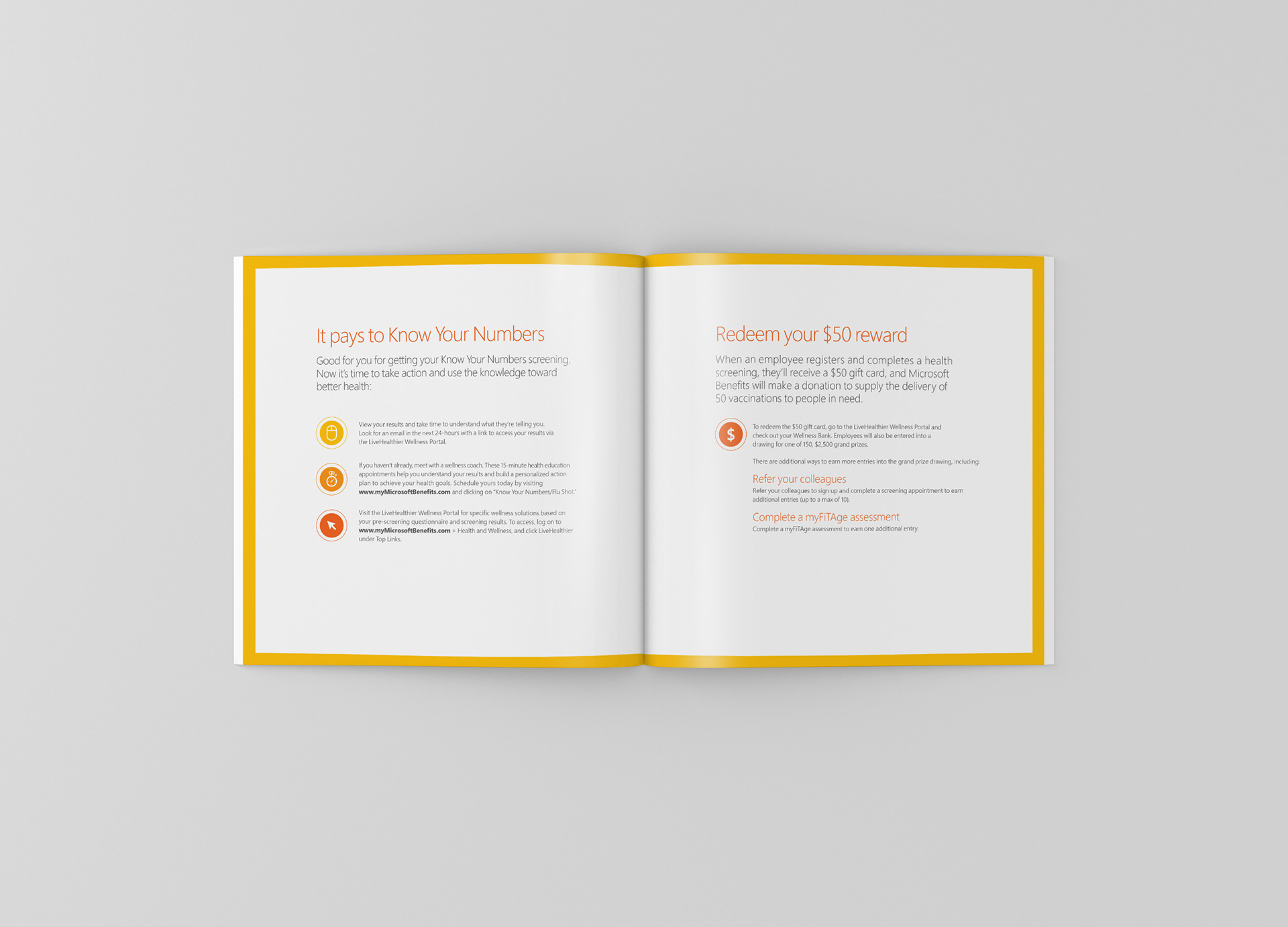 Know Your Numbers Microsoft Internal Event Booklet