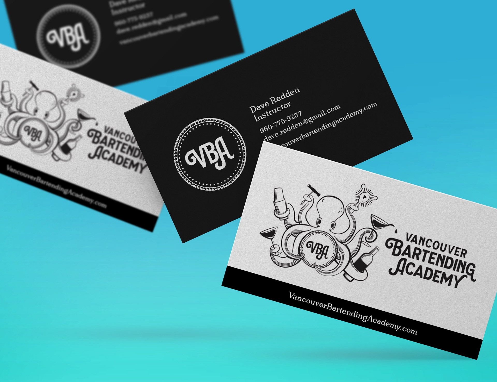 Logo and business card design.