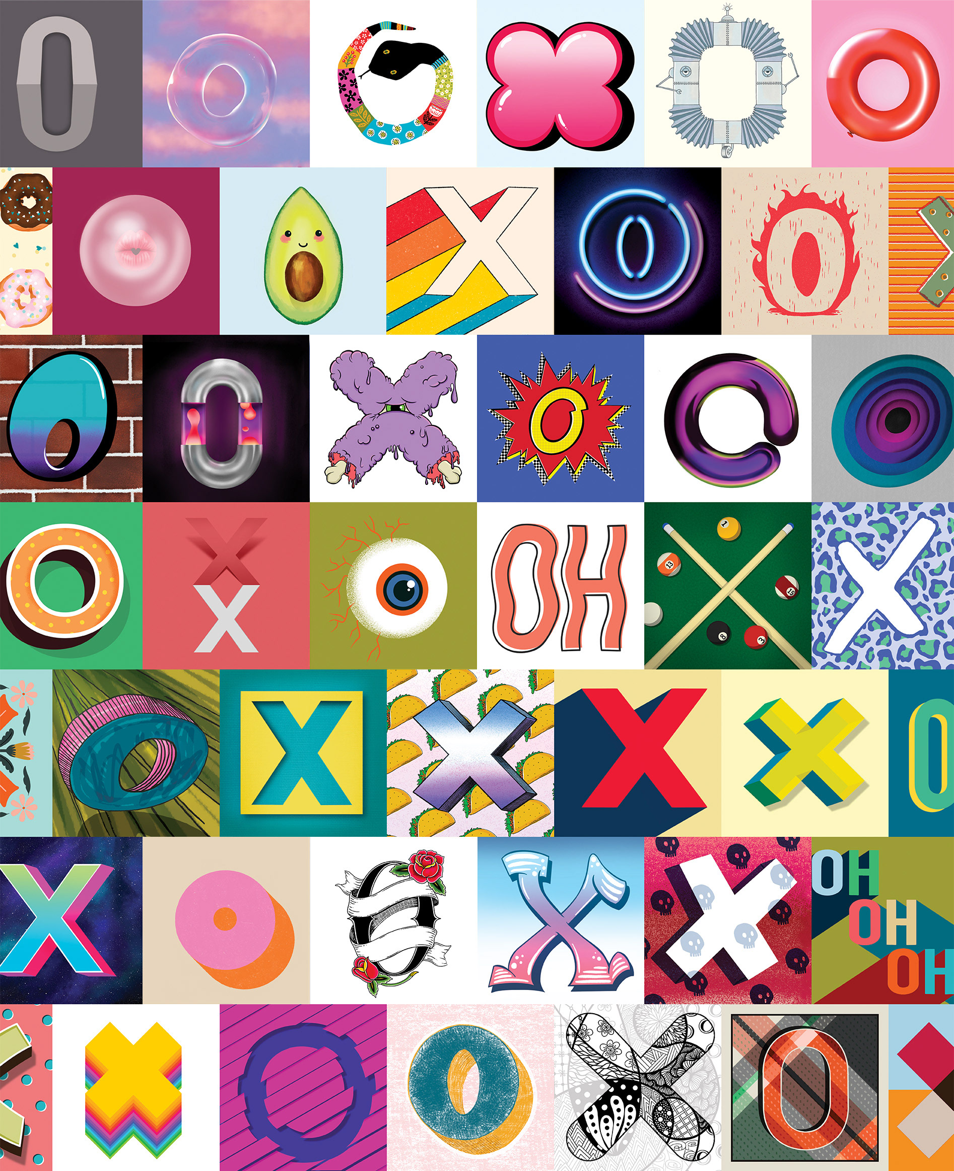 Illustrations for Portland Community College Print Center In-Service Materials