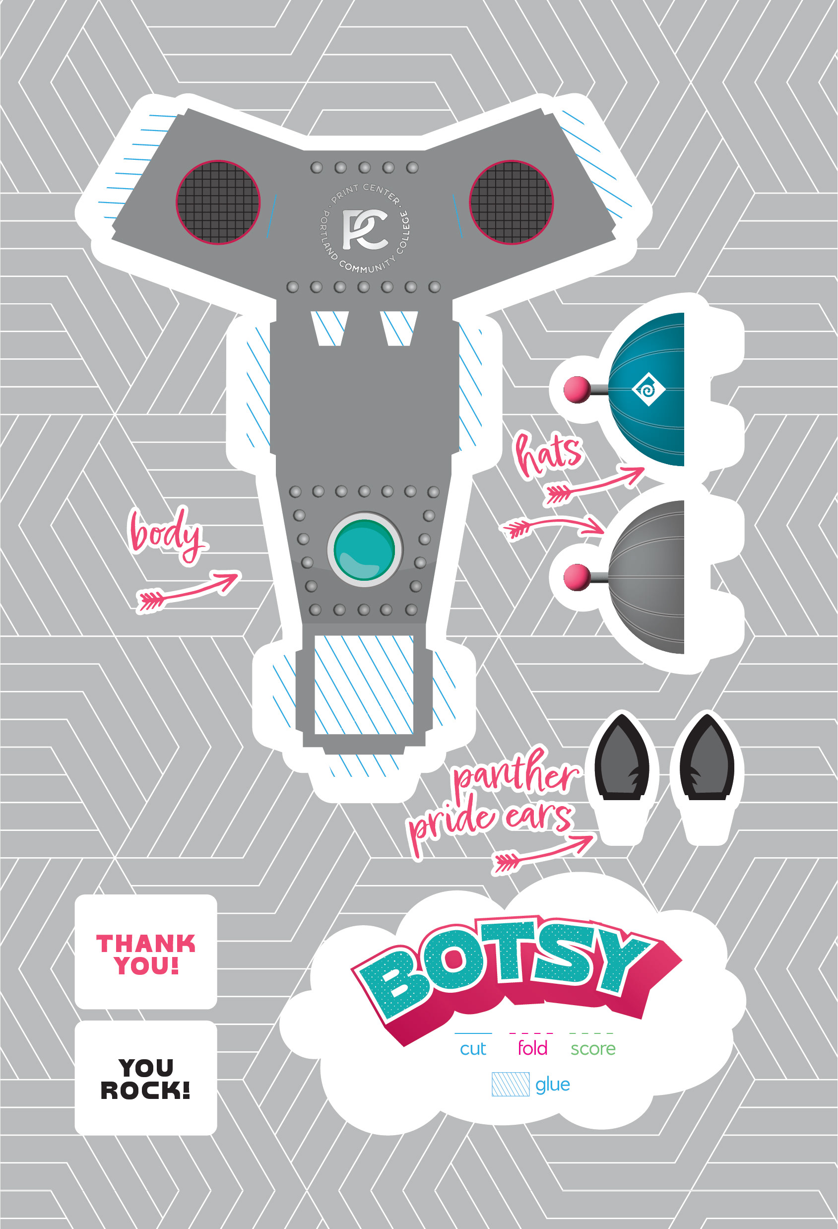 Paper Toy Illustration and Design