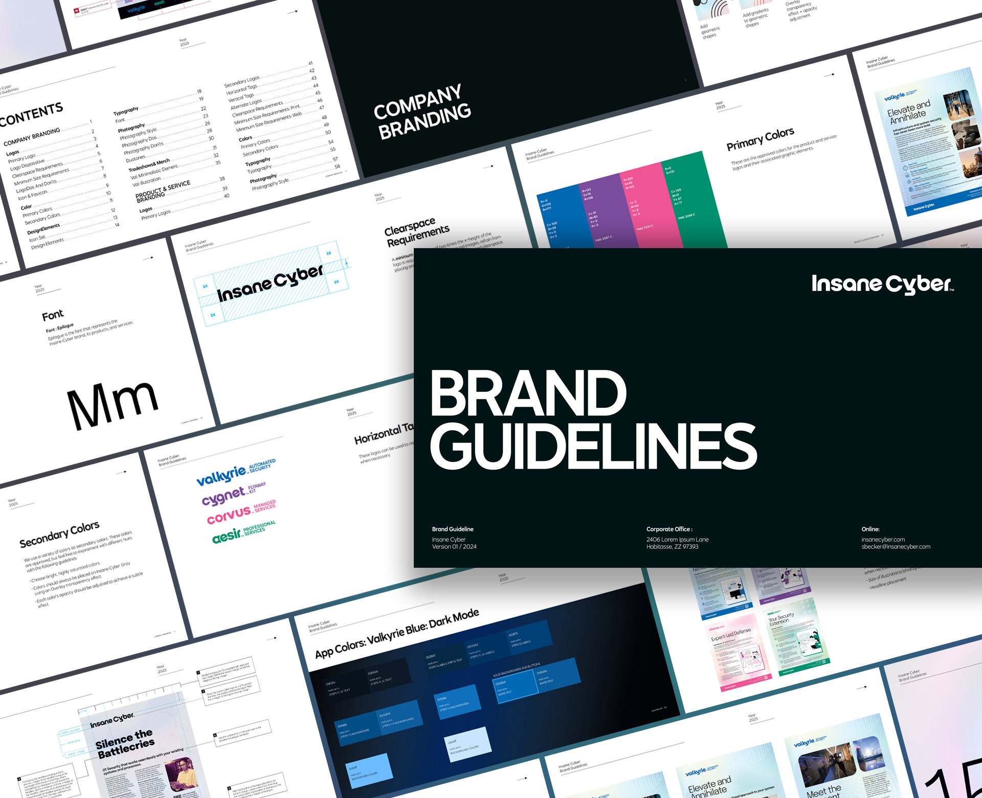 Brand Guidelines design.