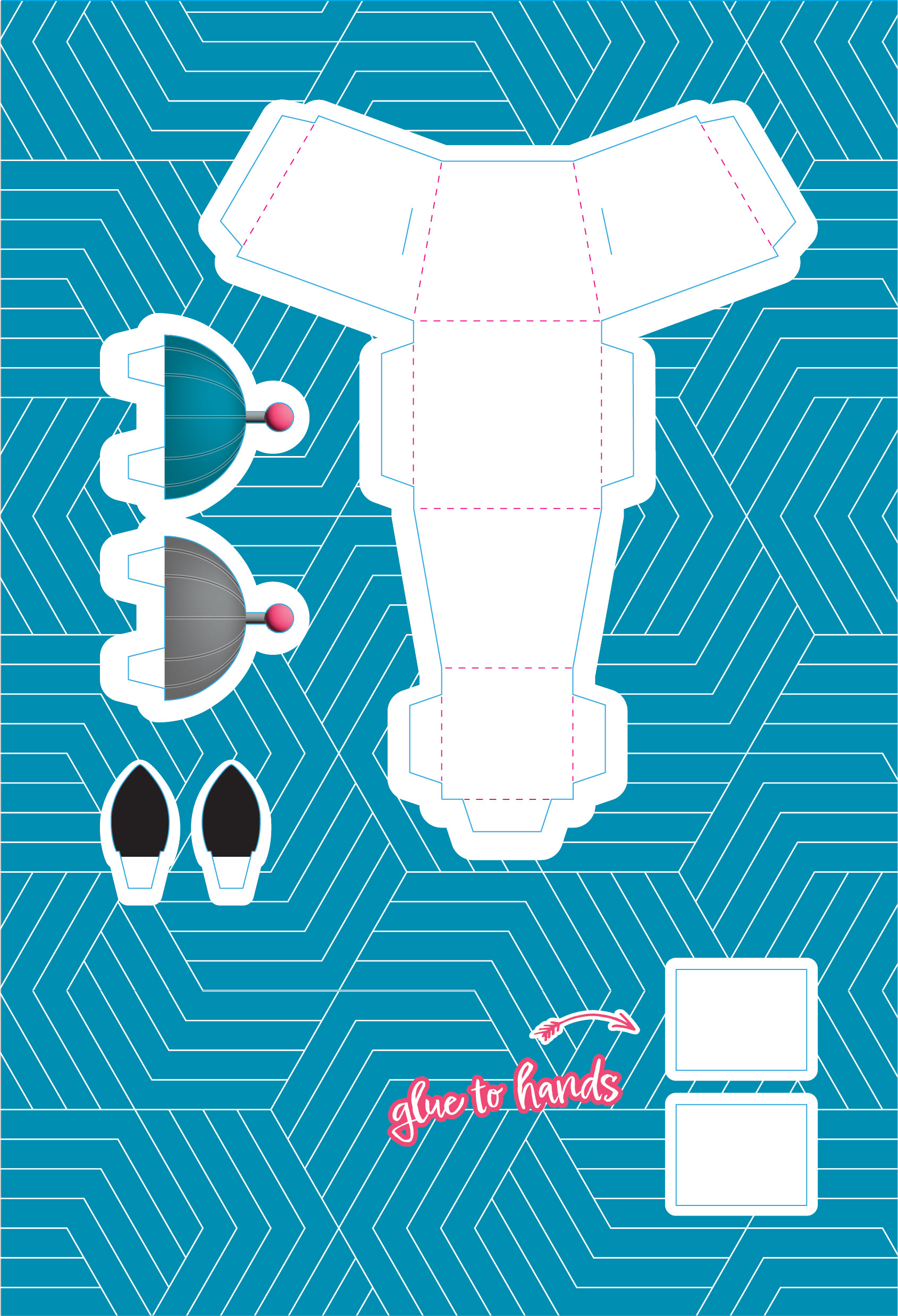 Paper Toy Illustration and Design