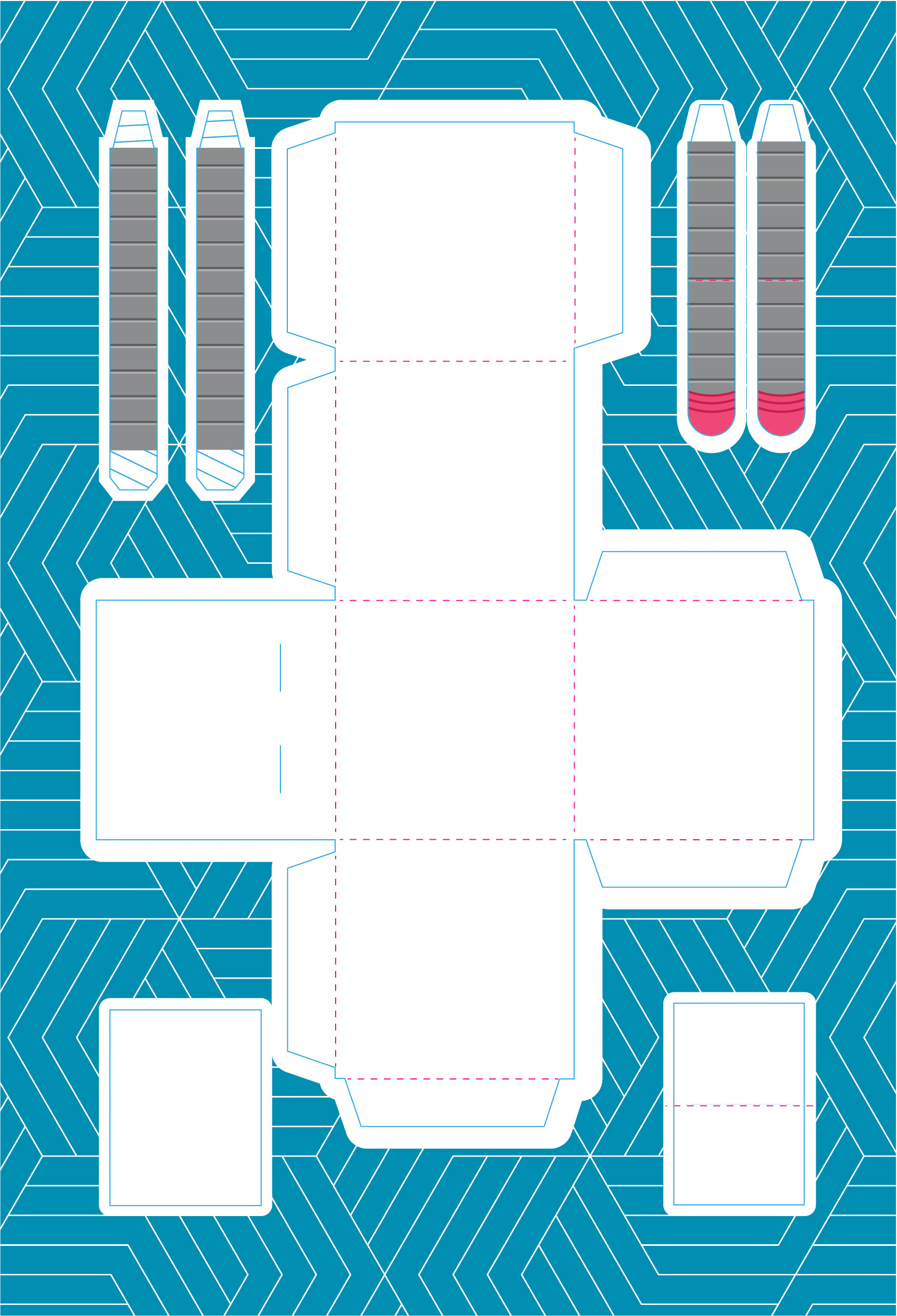 Paper Toy Illustration and Design