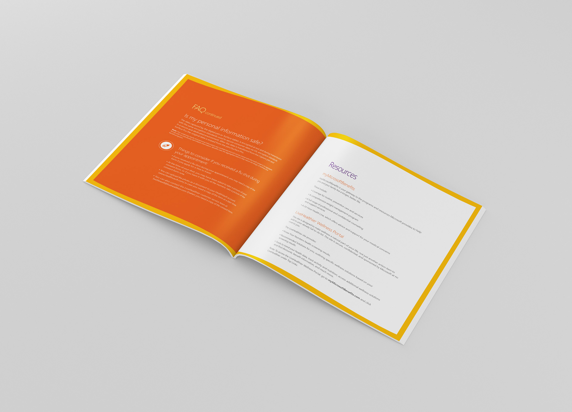 Know Your Numbers Microsoft Internal Event Booklet