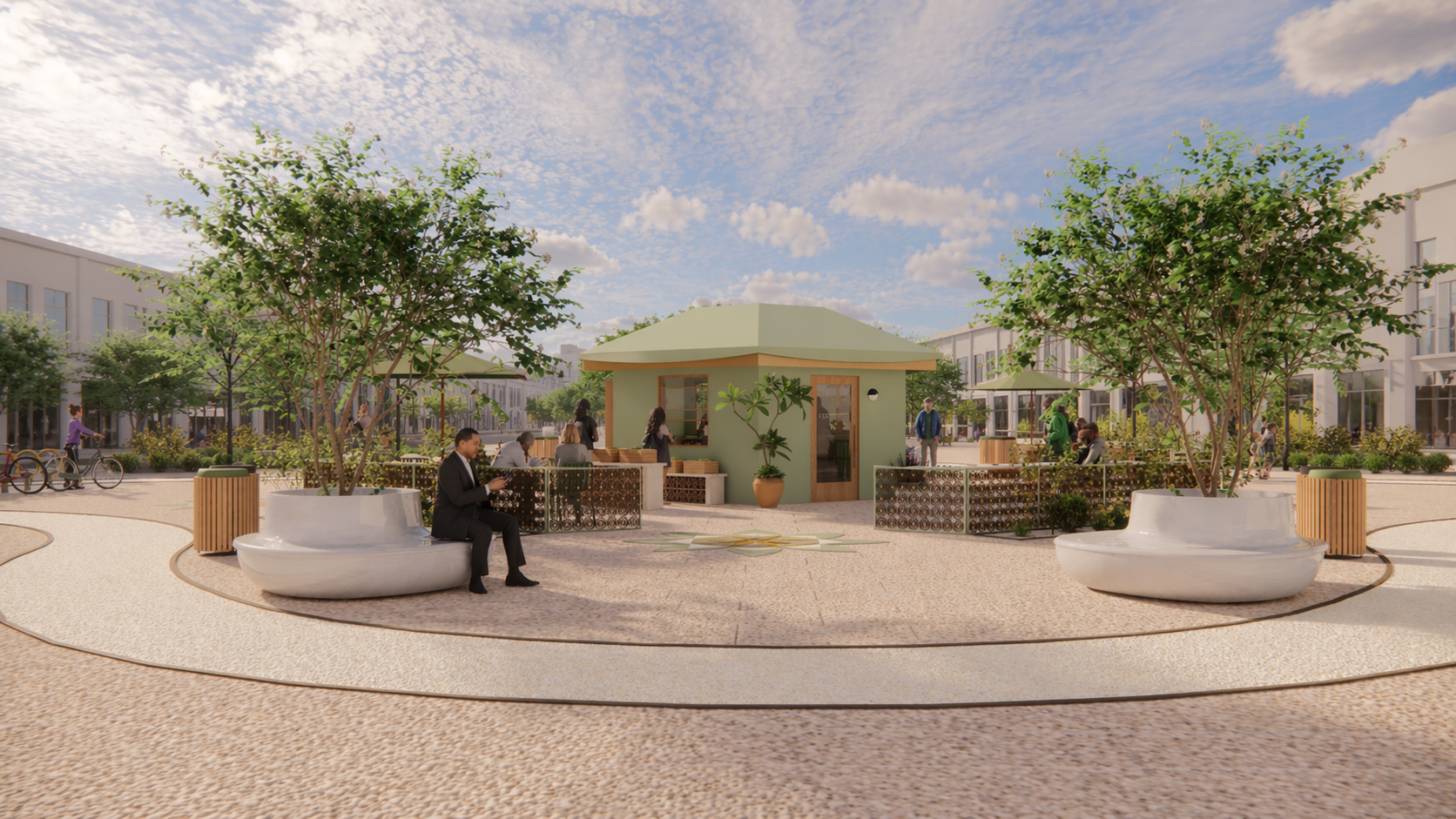 Overall View of Communal Space