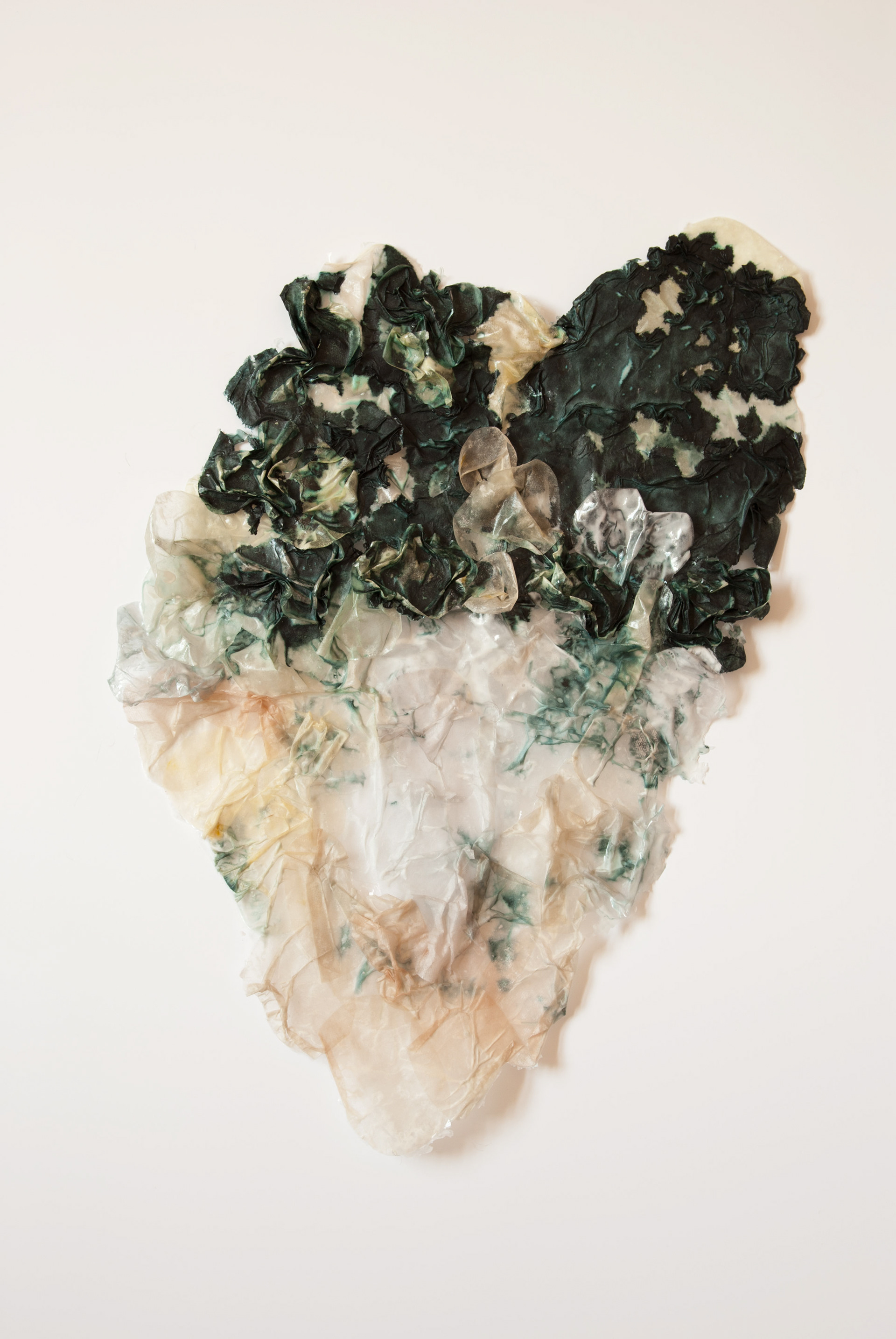 drawing/ shaped paper 2017 50x33cm paper/ pigment/ ink 