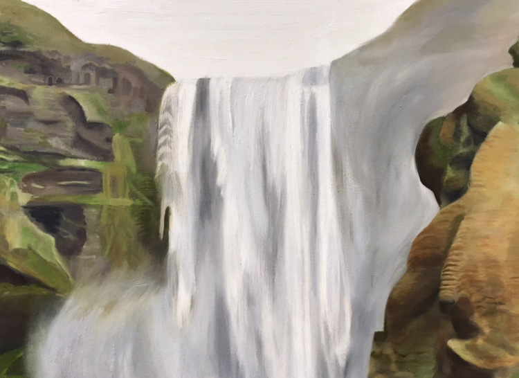 Oil on canvas, 18" x 24"