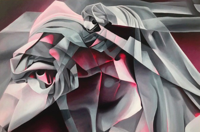 'Made This Way', Oil on Canvas, 24" x 36"